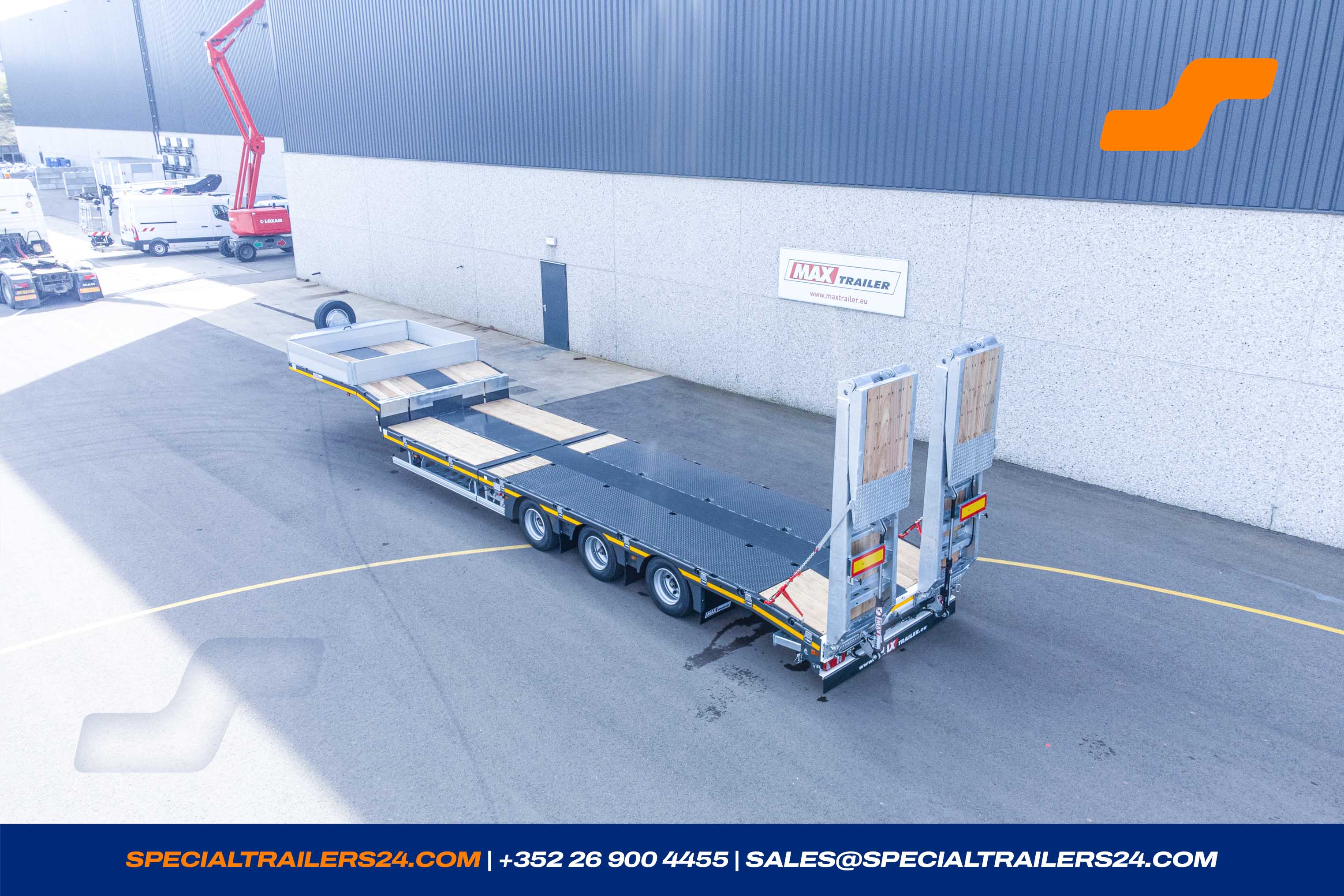 Low loader MAX Trailer MAX100 Vehicle for sale