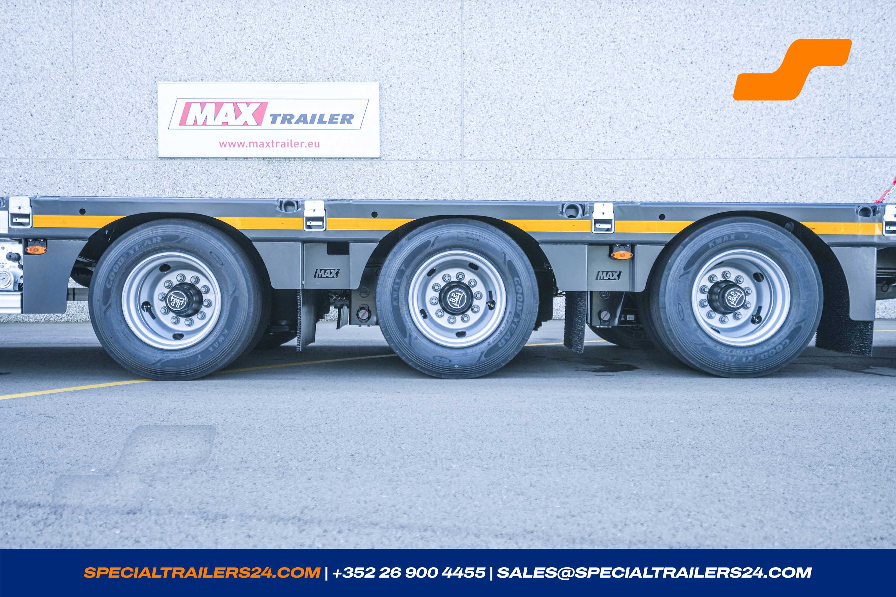 Low loader MAX Trailer MAX100 Vehicle for sale