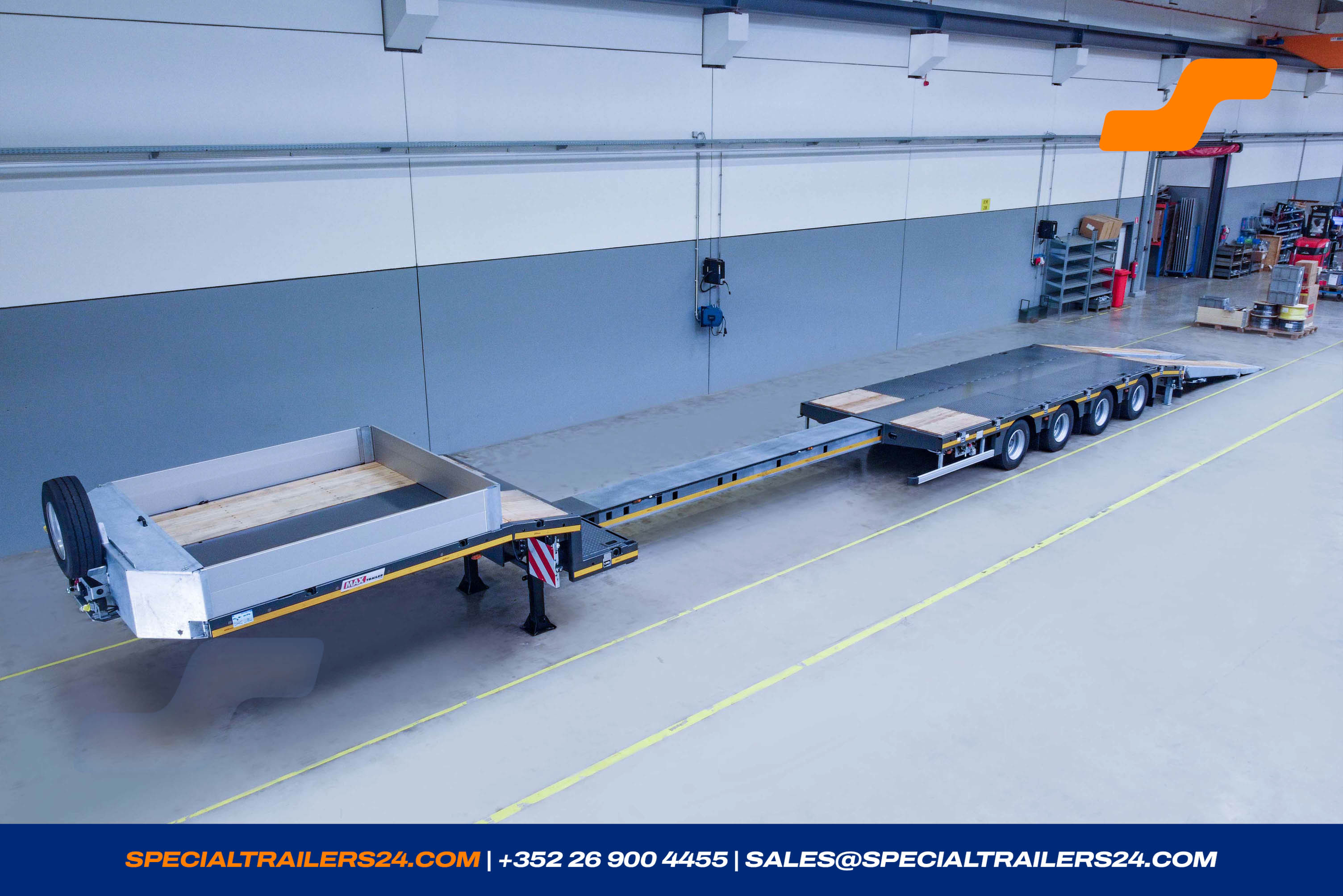 Low loader MAX Trailer MAX100 Vehicle for sale (image count prefix 5/29)