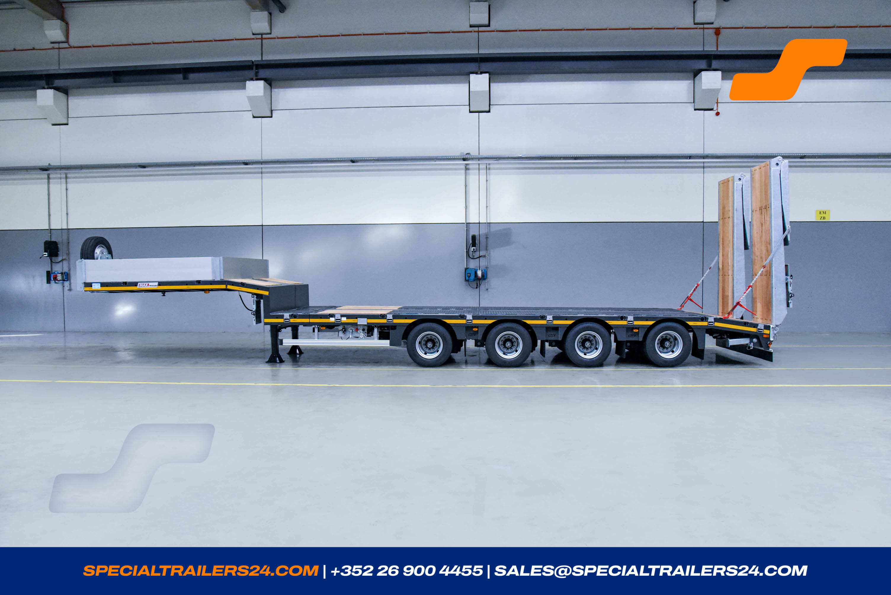 Low loader MAX Trailer MAX100 Vehicle for sale (image count prefix 2/29)