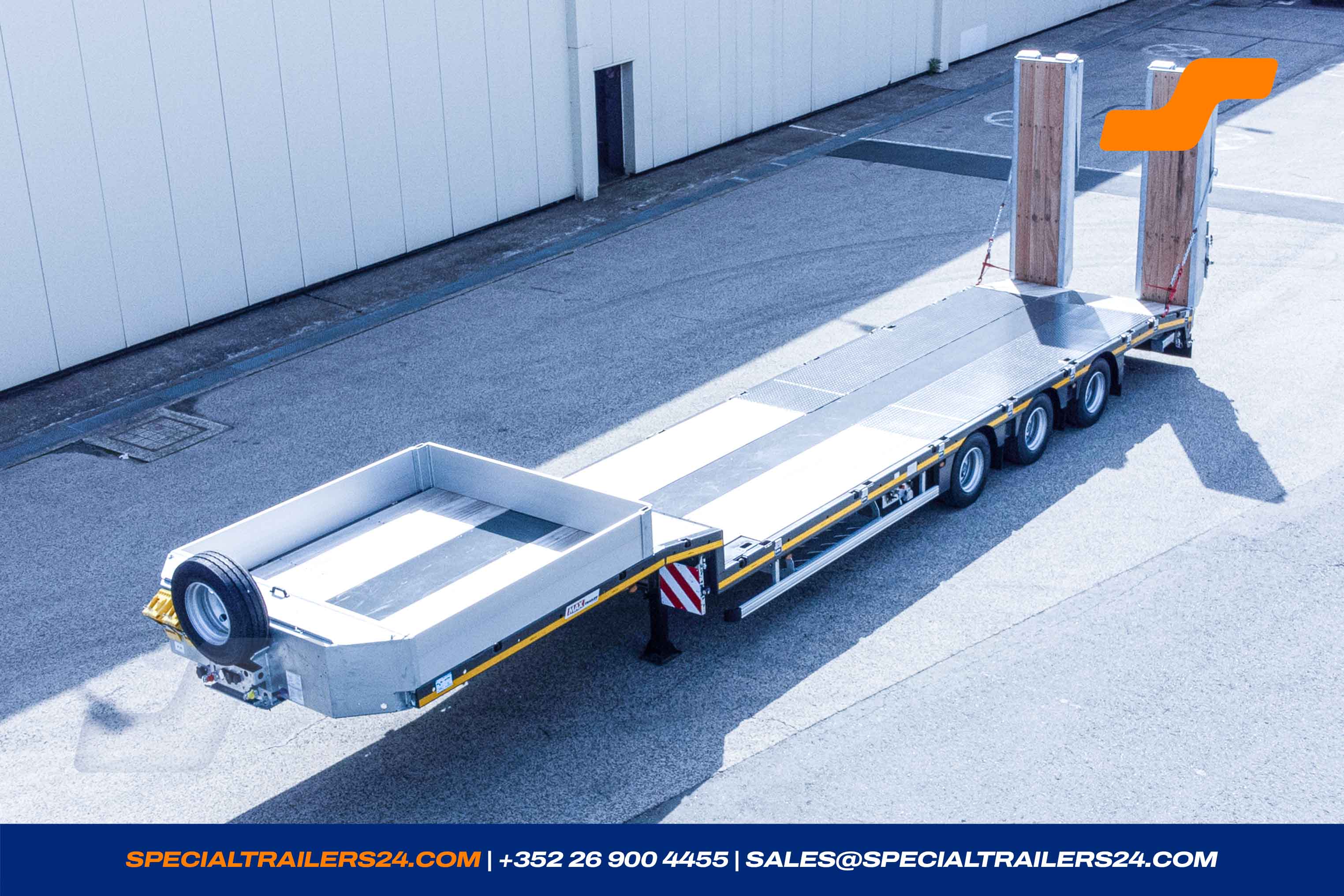 Low loader MAX Trailer MAX100 Vehicle for sale (image count prefix 4/39)