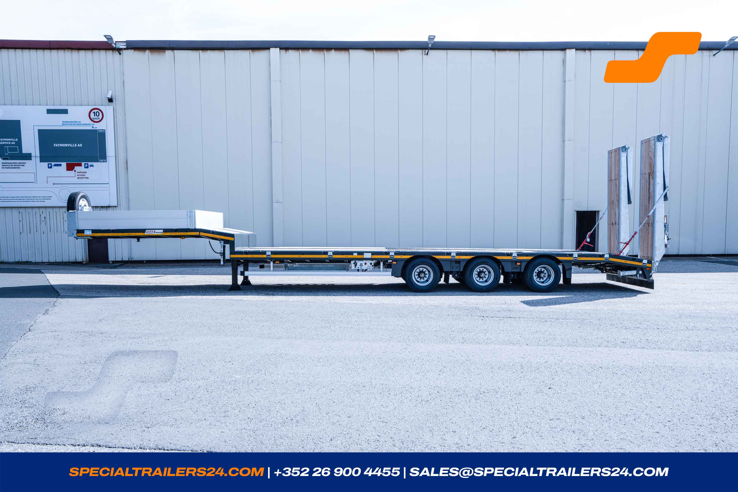 Low loader MAX Trailer MAX100 Vehicle for sale (image count prefix 2/39)