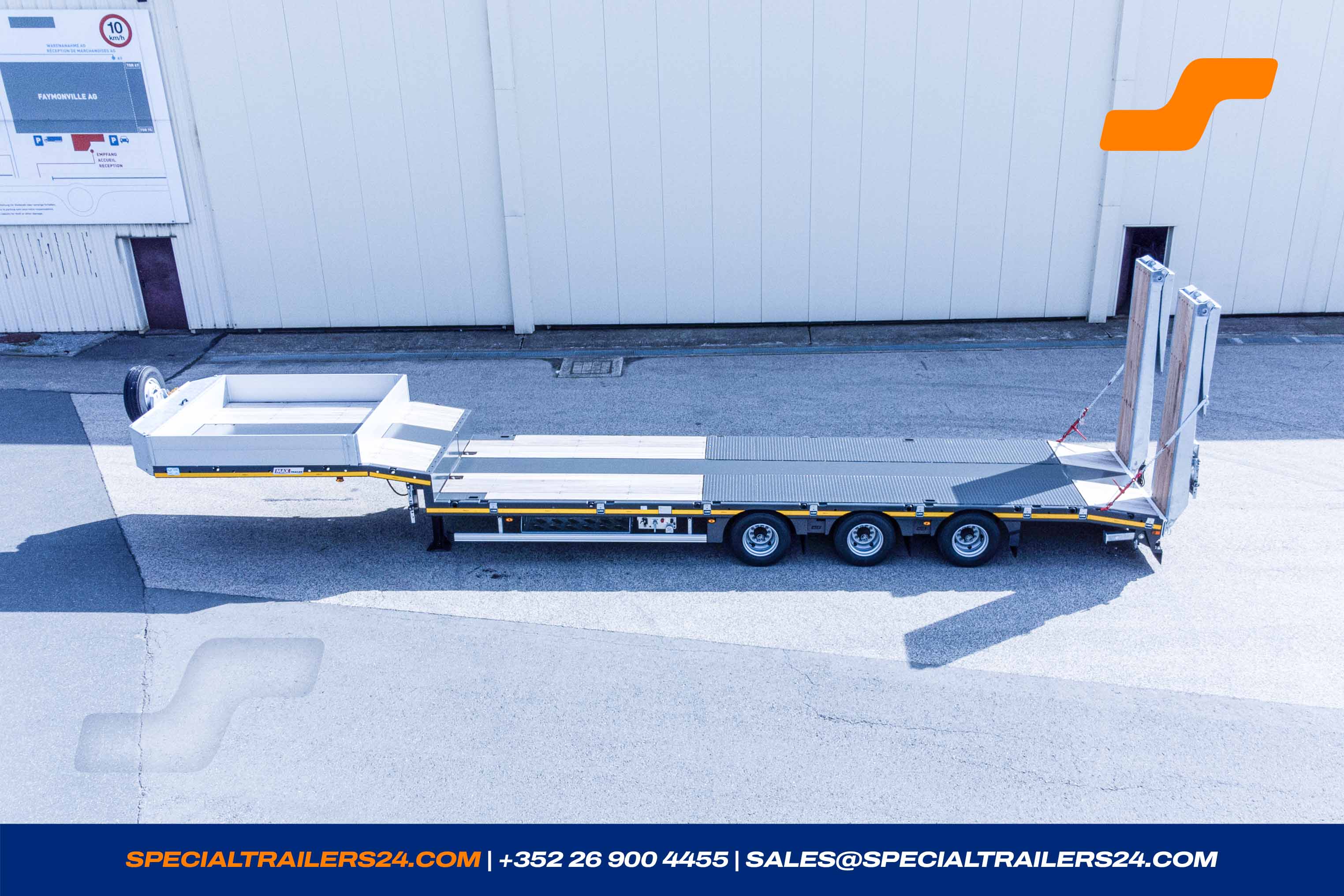 Low loader MAX Trailer MAX100 Vehicle for sale (image count prefix 3/39)
