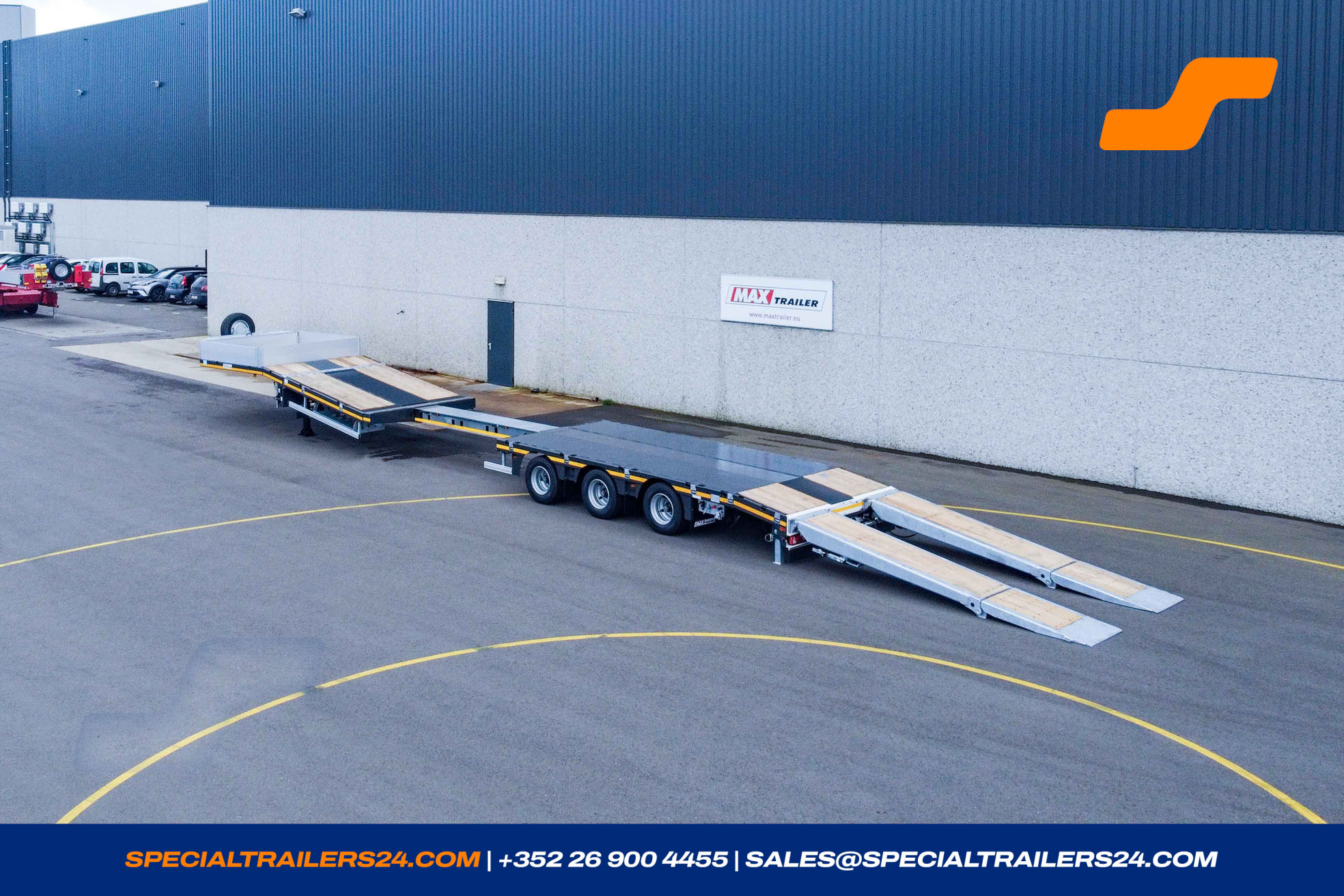 Low loader MAX Trailer MAX100 Vehicle for sale (image count prefix 7/36)