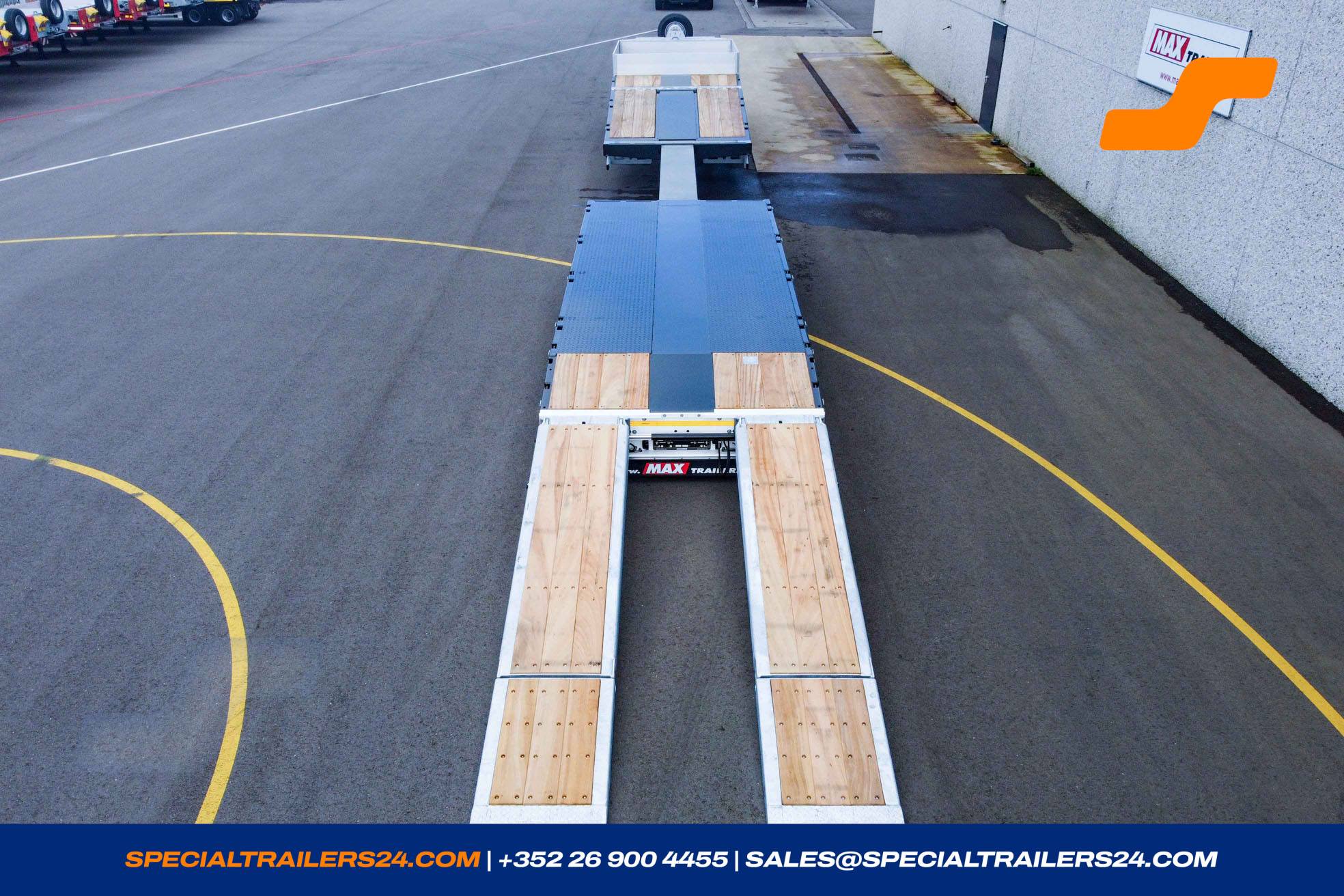 Low loader MAX Trailer MAX100 Vehicle for sale (image count prefix 35/36)