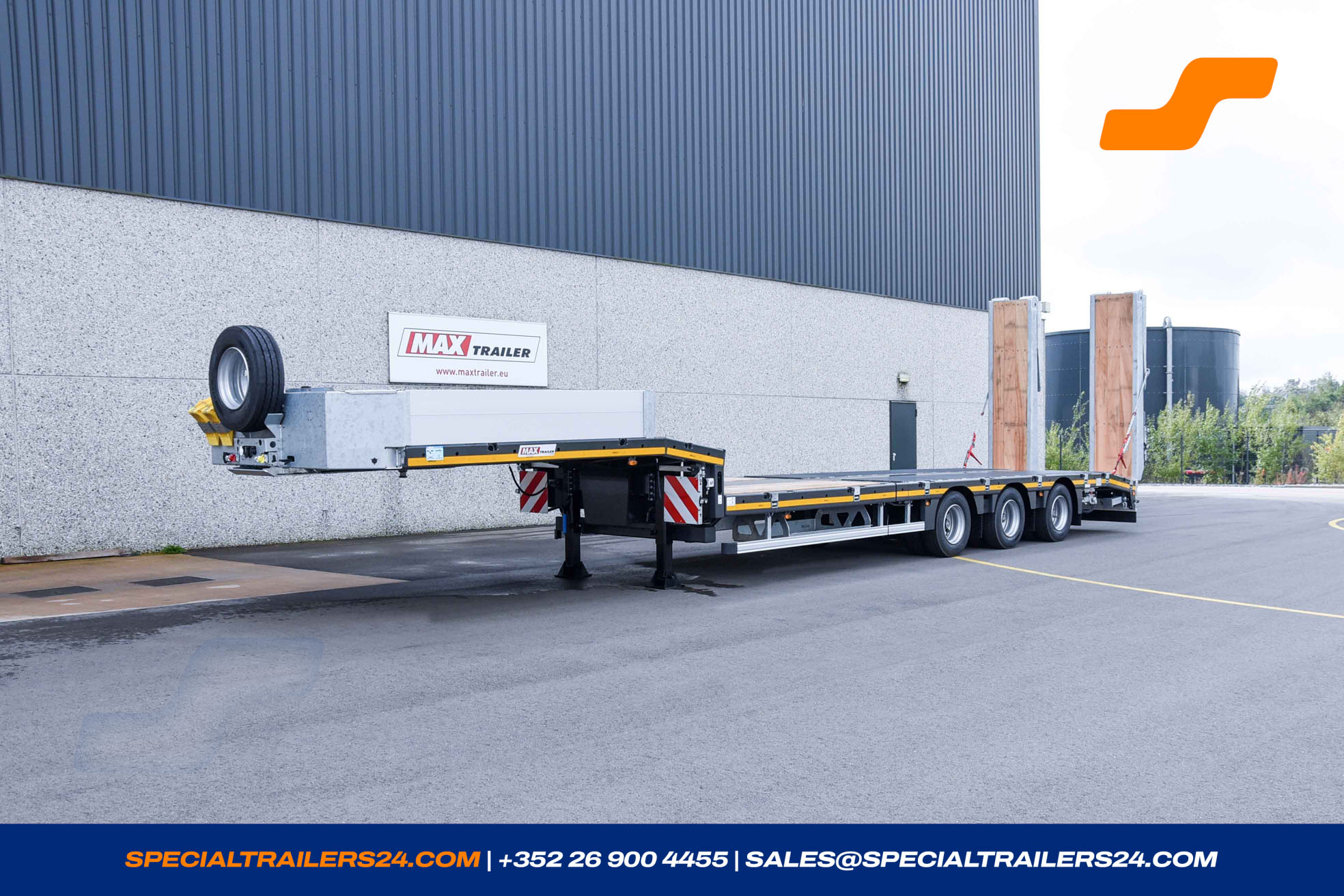 Low loader MAX Trailer MAX100 Vehicle for sale (image count prefix 3/36)