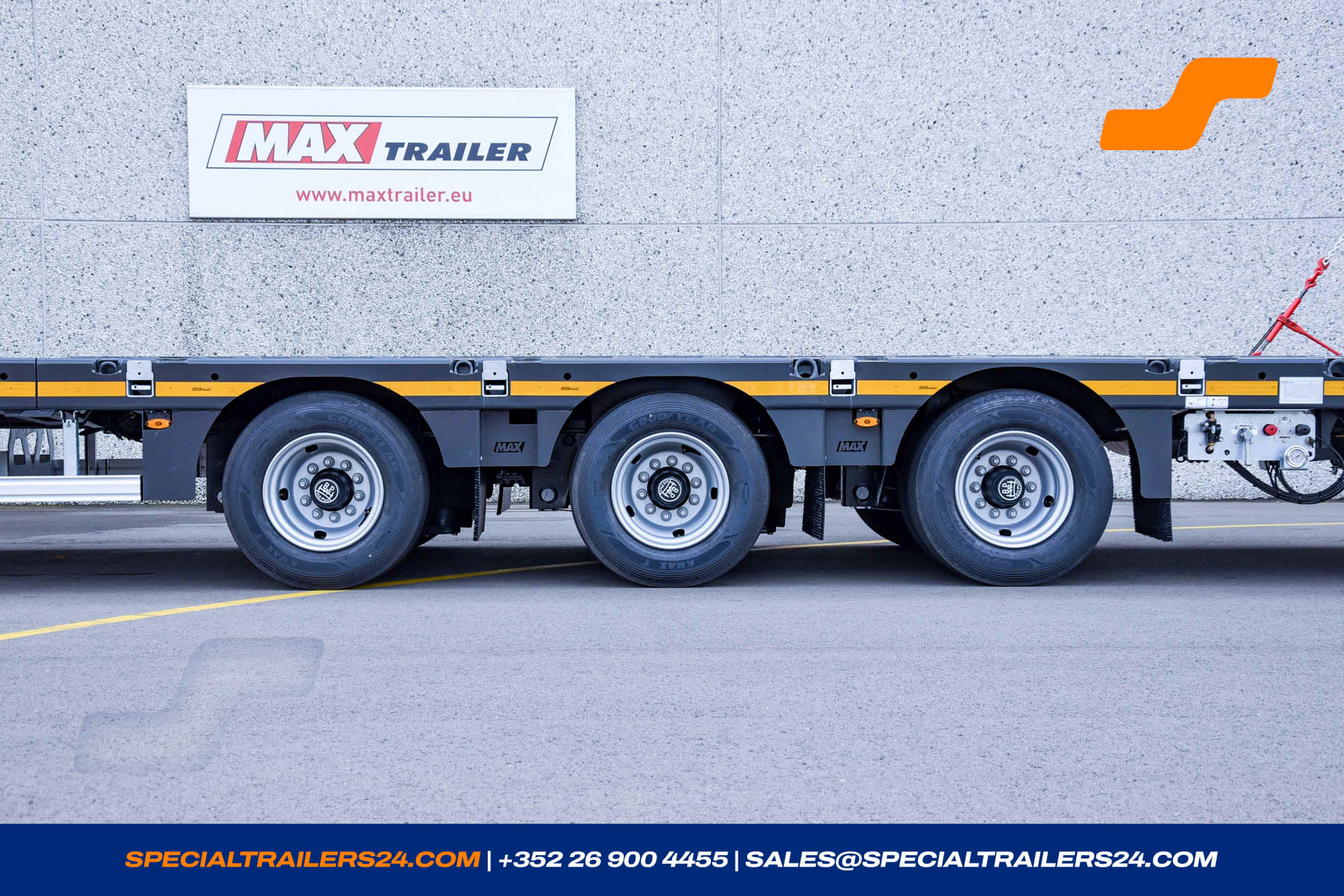 Low loader MAX Trailer MAX100 Vehicle for sale (image count prefix 25/36)