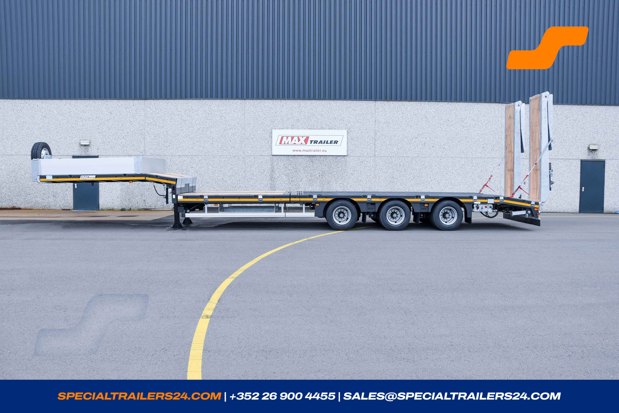 Low loader MAX Trailer MAX100 Vehicle for sale (image count prefix 2/36)