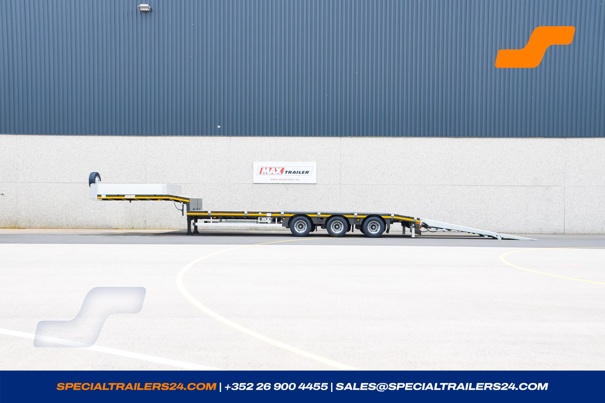 Low loader MAX Trailer MAX100 Vehicle for sale (image count prefix 3/26)