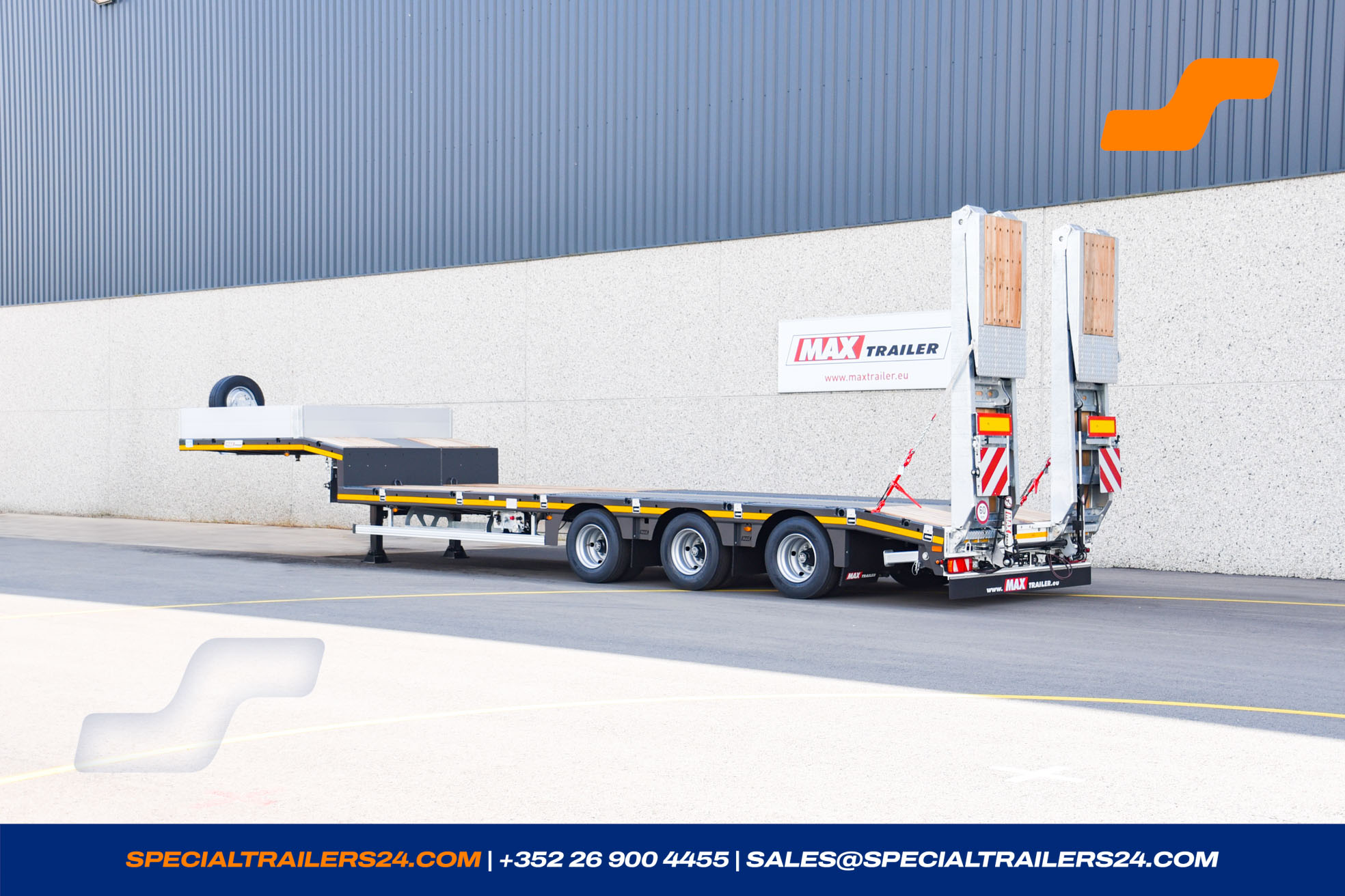 Low loader MAX Trailer MAX100 Vehicle for sale (image count prefix 6/26)