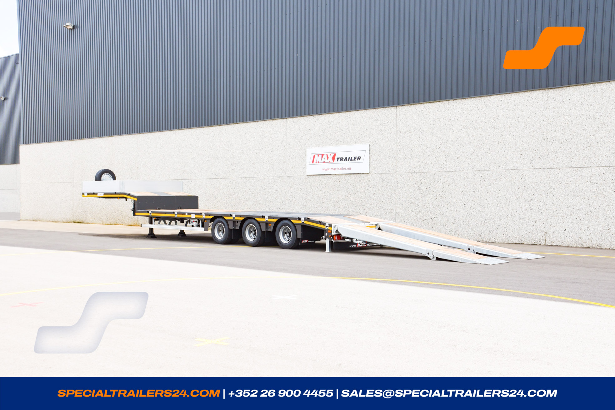 Low loader MAX Trailer MAX100 Vehicle for sale (image count prefix 7/26)