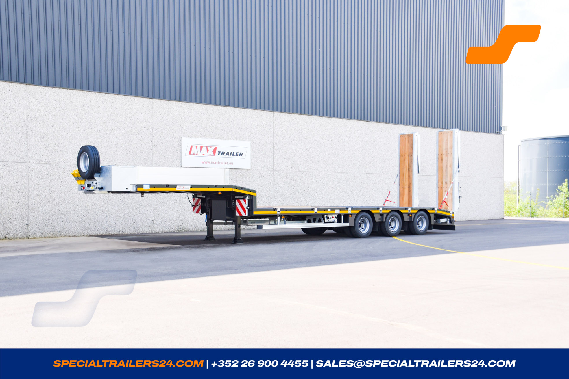 Low loader MAX Trailer MAX100 Vehicle for sale (image count prefix 4/26)