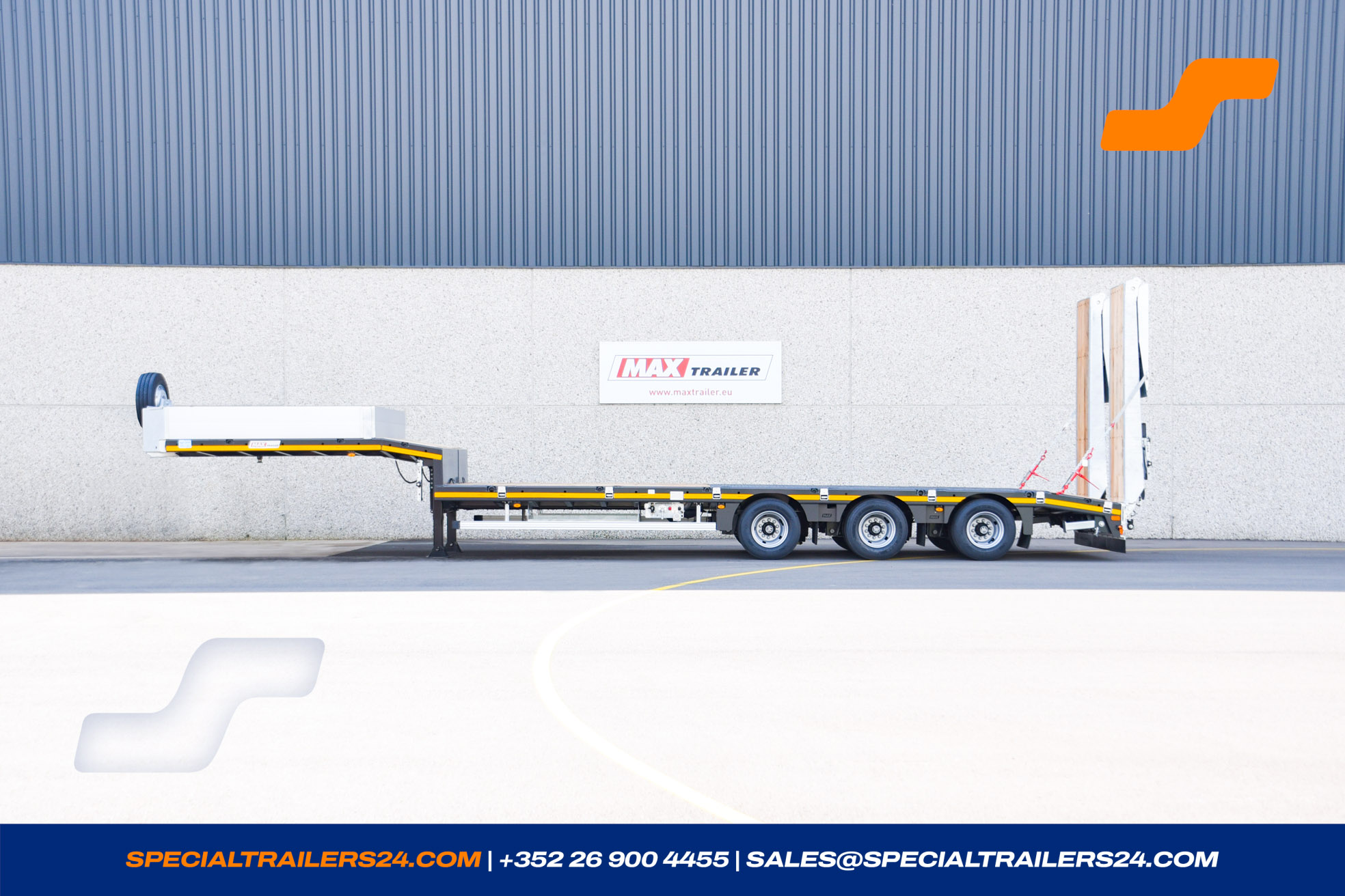 Low loader MAX Trailer MAX100 Vehicle for sale (image count prefix 2/26)
