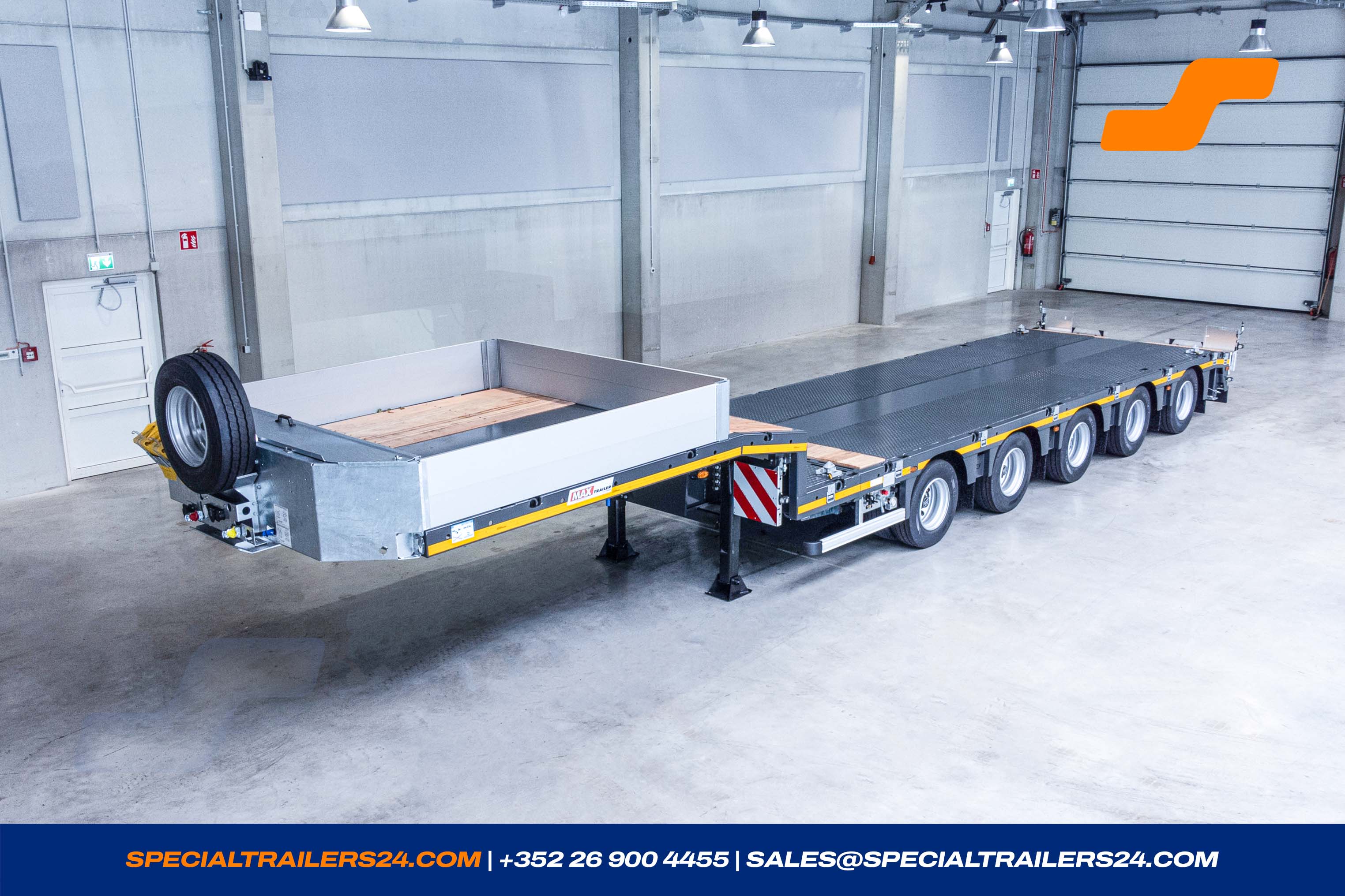 Low loader MAX Trailer MAX100 Vehicle for sale (image count prefix 4/39)