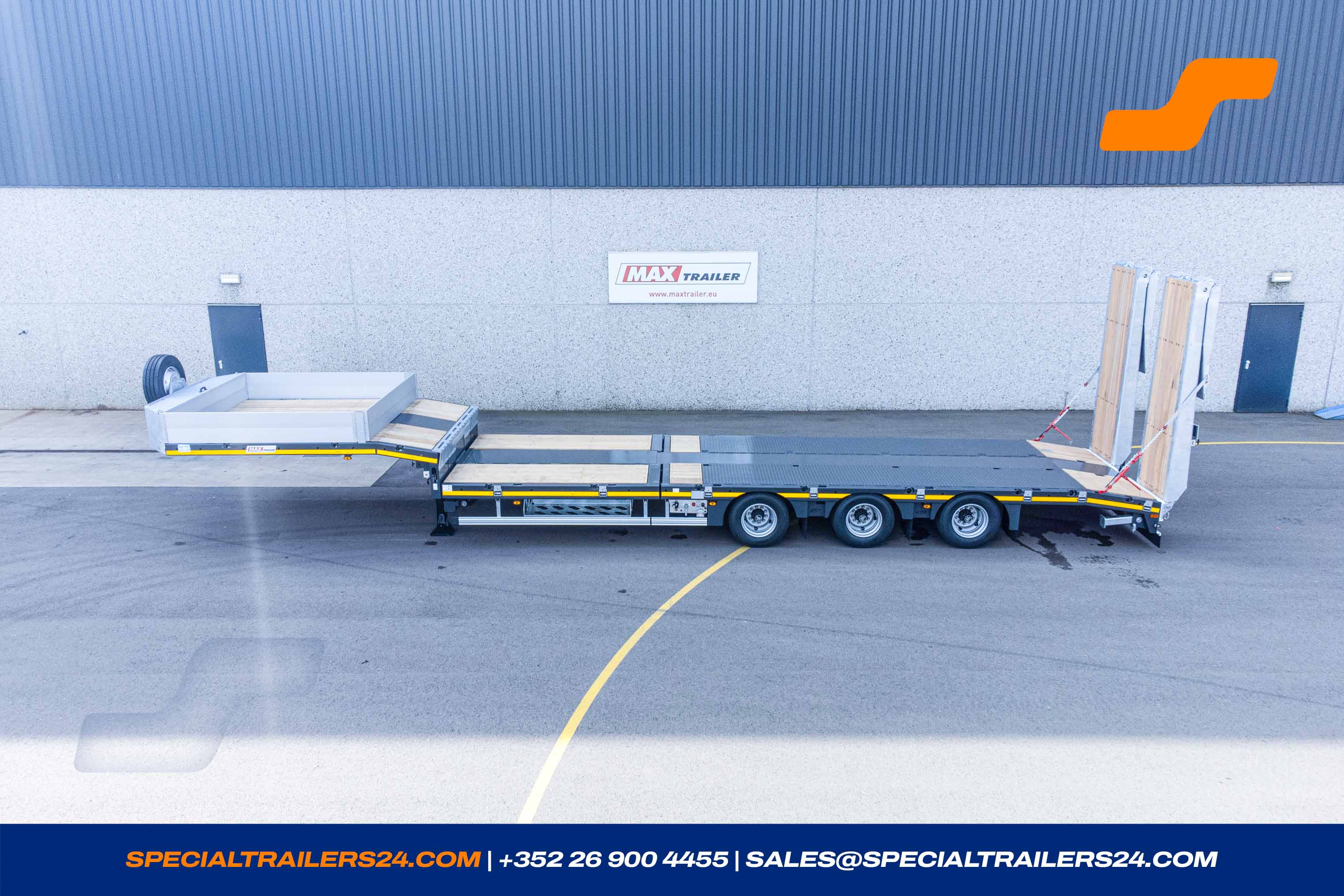 Low loader MAX Trailer MAX100 Vehicle for sale (image count prefix 4/42)