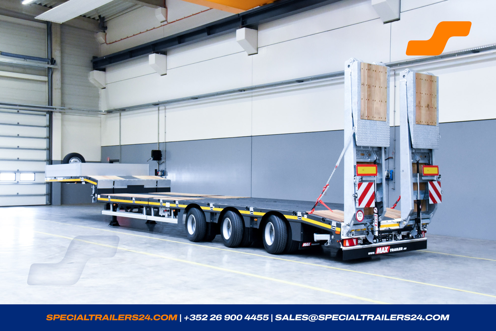 Low loader MAX Trailer MAX110 Vehicle for sale