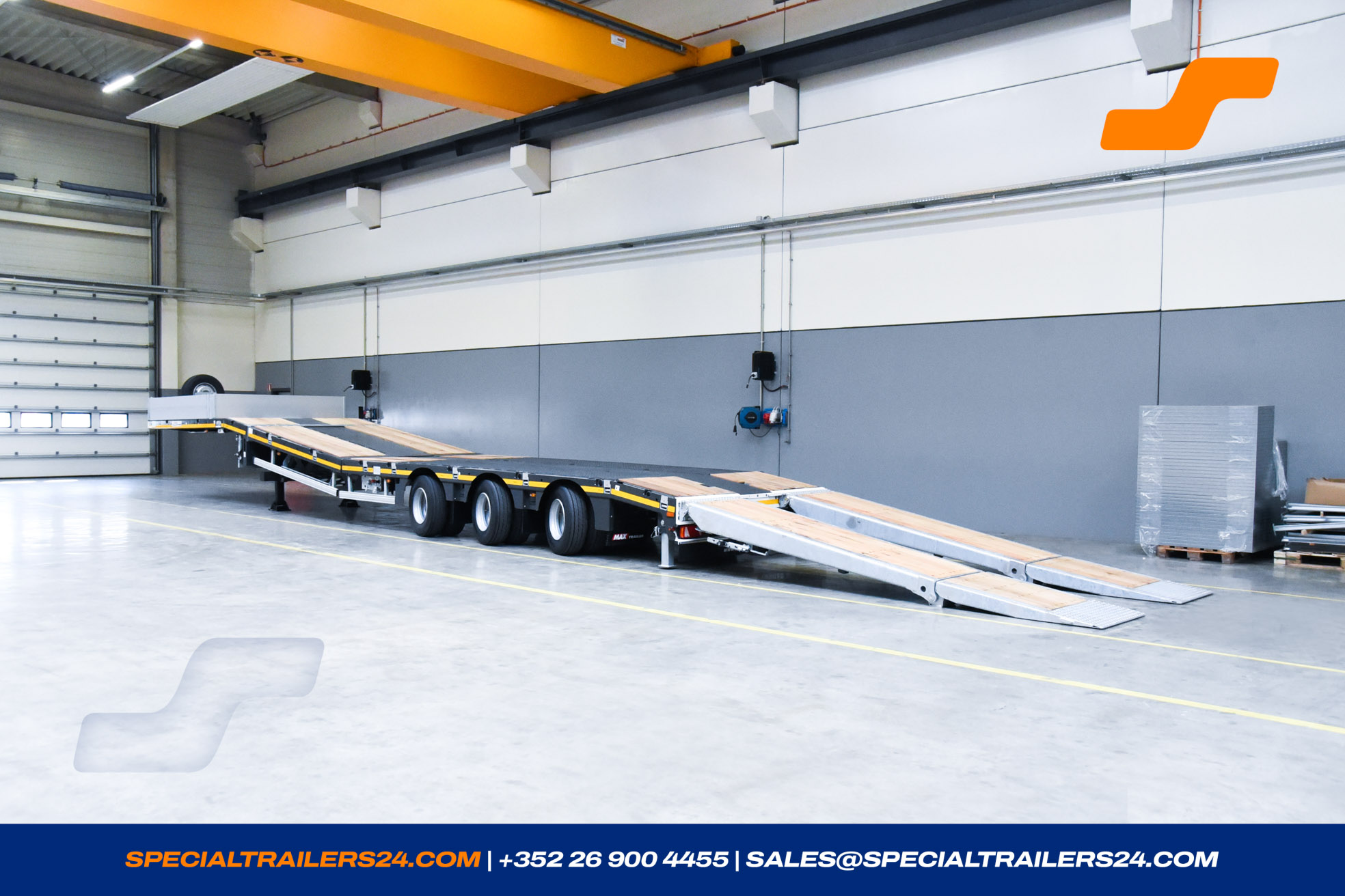 Low loader MAX Trailer MAX110 Vehicle for sale