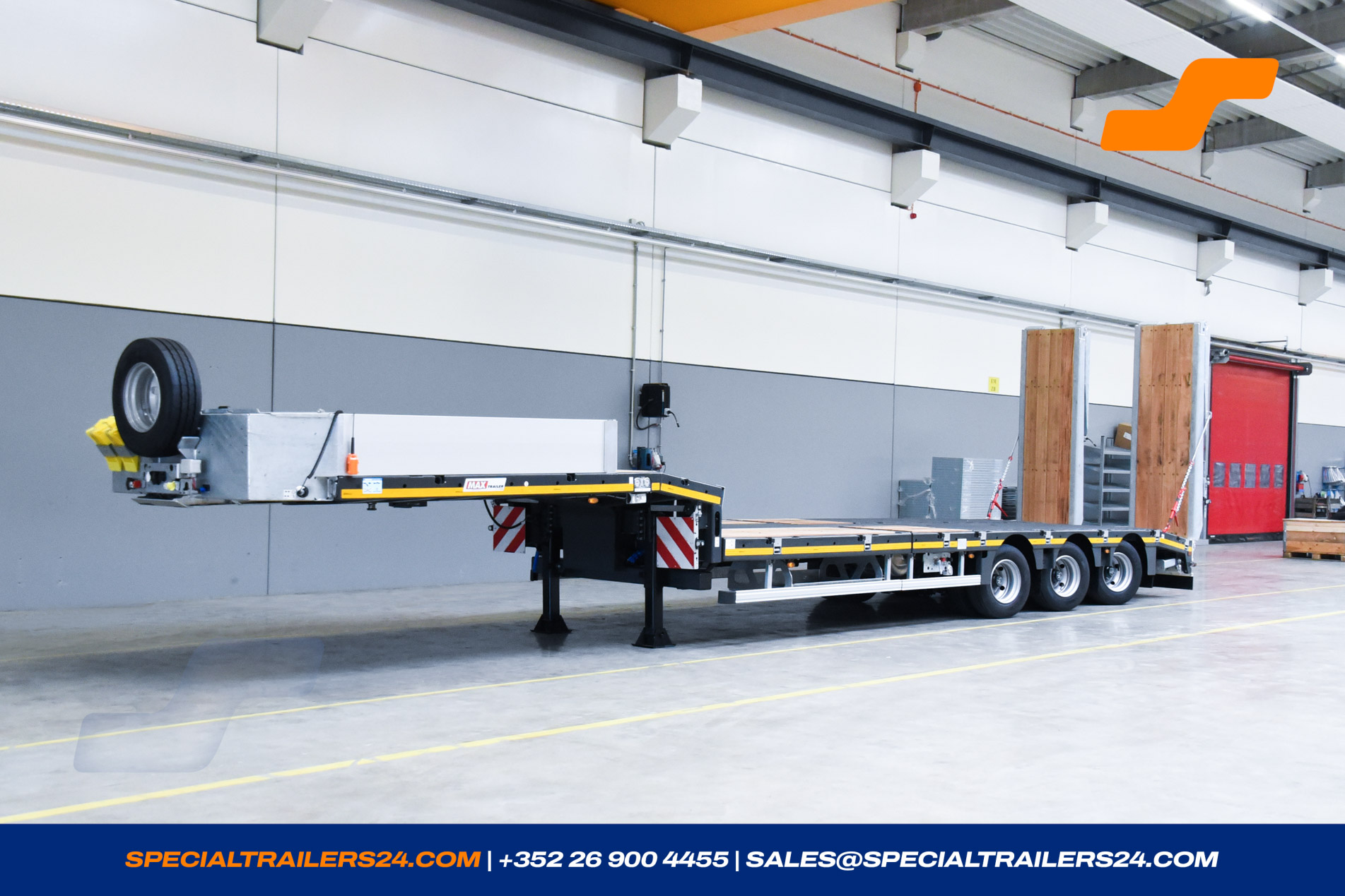 Low loader MAX Trailer MAX110 Vehicle for sale