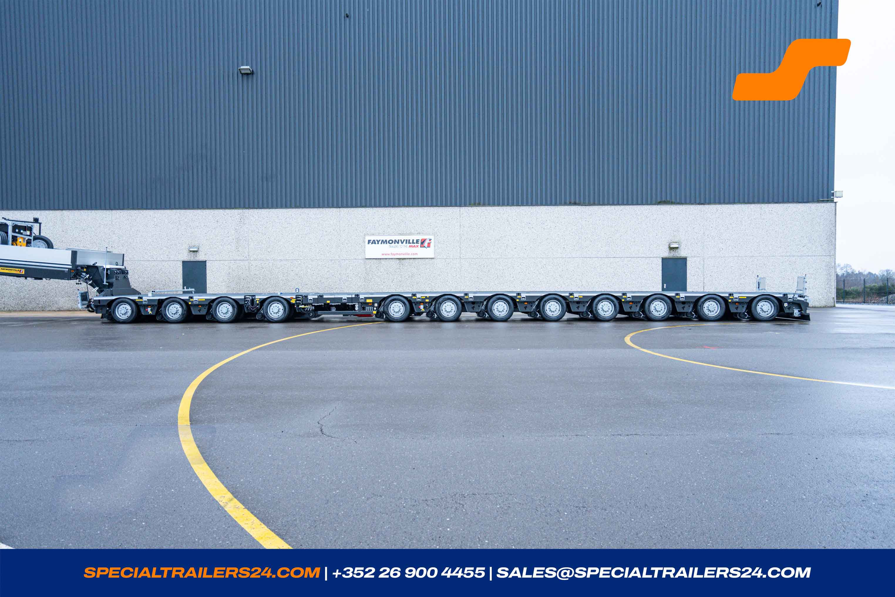 Low loader MAX Trailer MAX110 Vehicle for sale