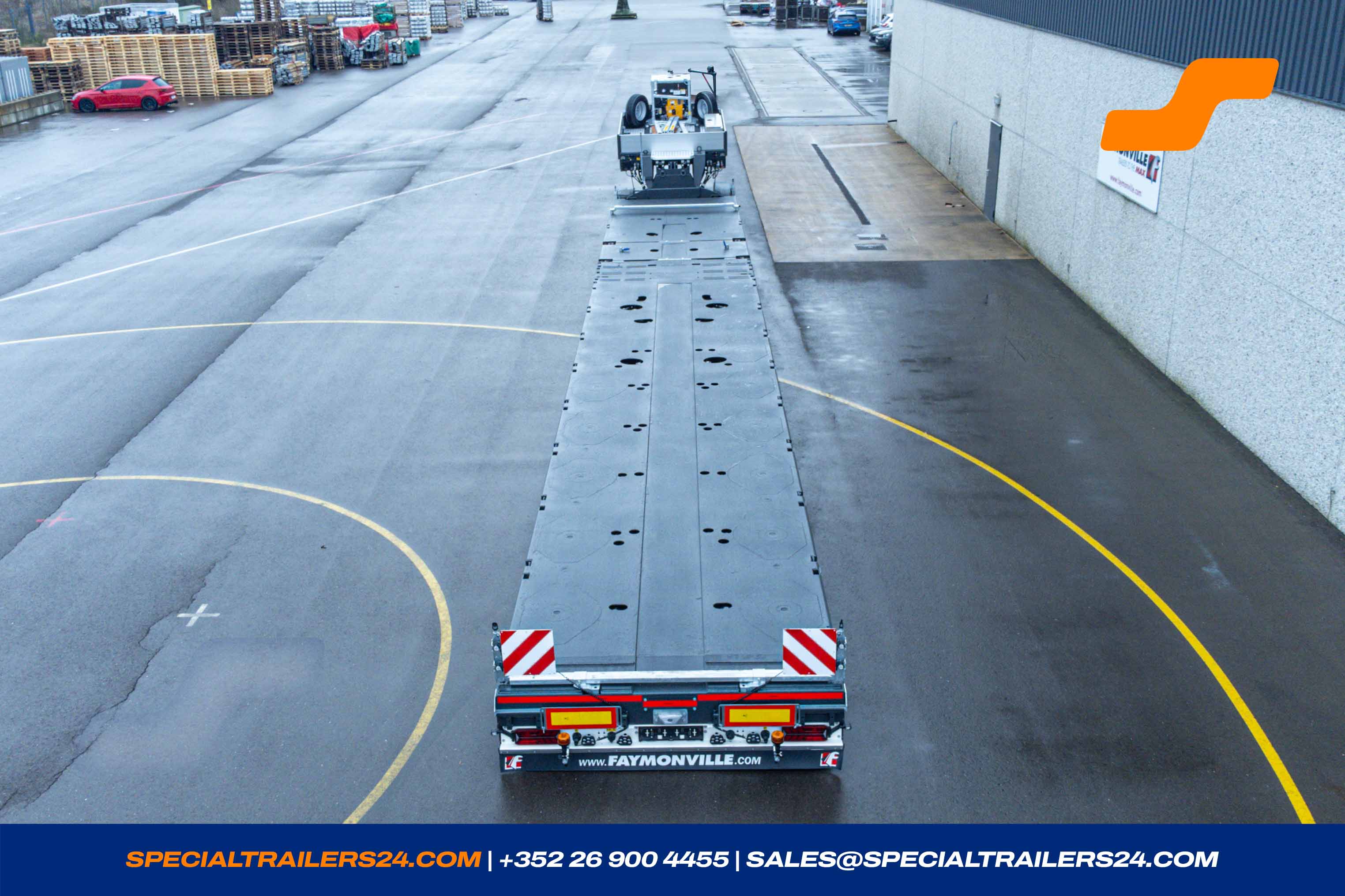 Low loader MAX Trailer MAX110 Vehicle for sale