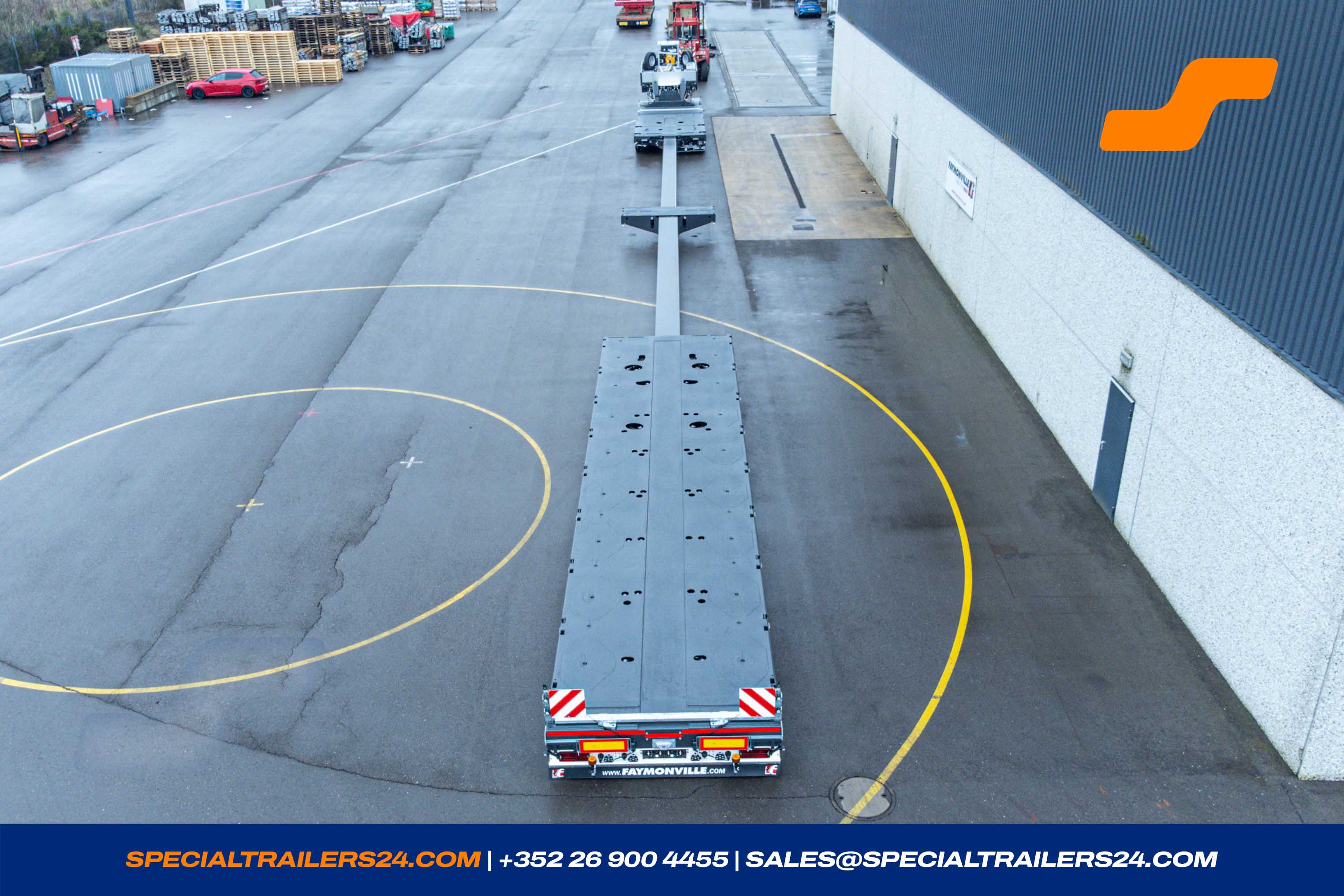 Low loader MAX Trailer MAX110 Vehicle for sale