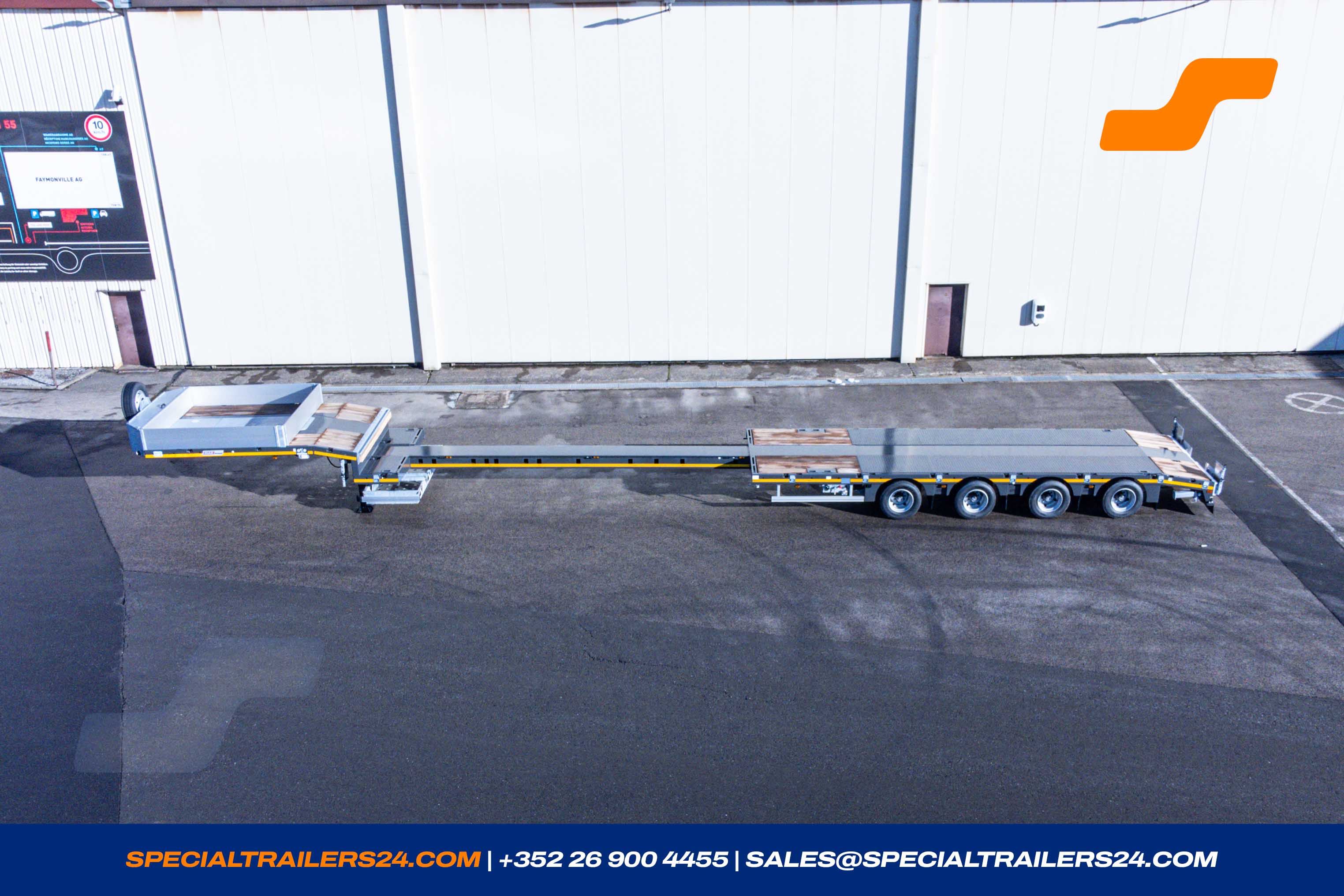 Low loader MAX Trailer MAX110 Vehicle for sale