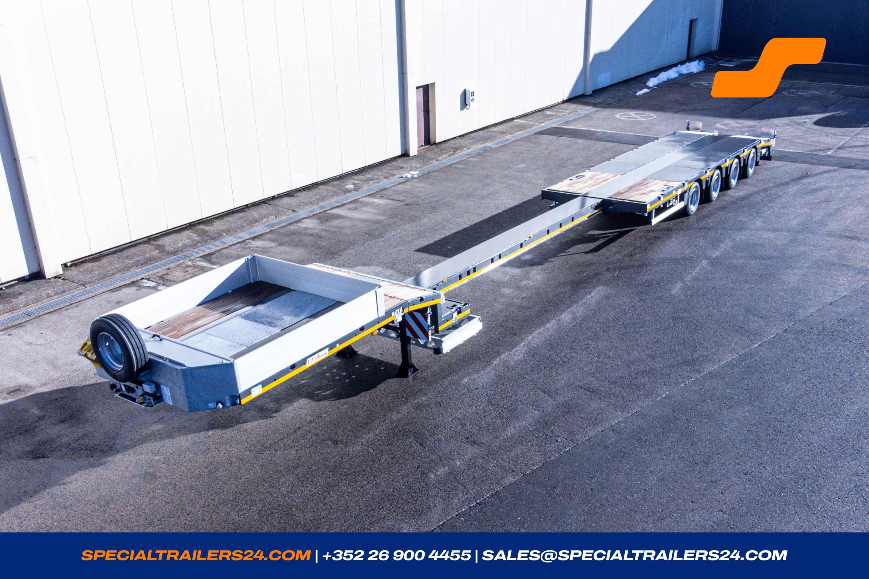 Low loader MAX Trailer MAX110 Vehicle for sale