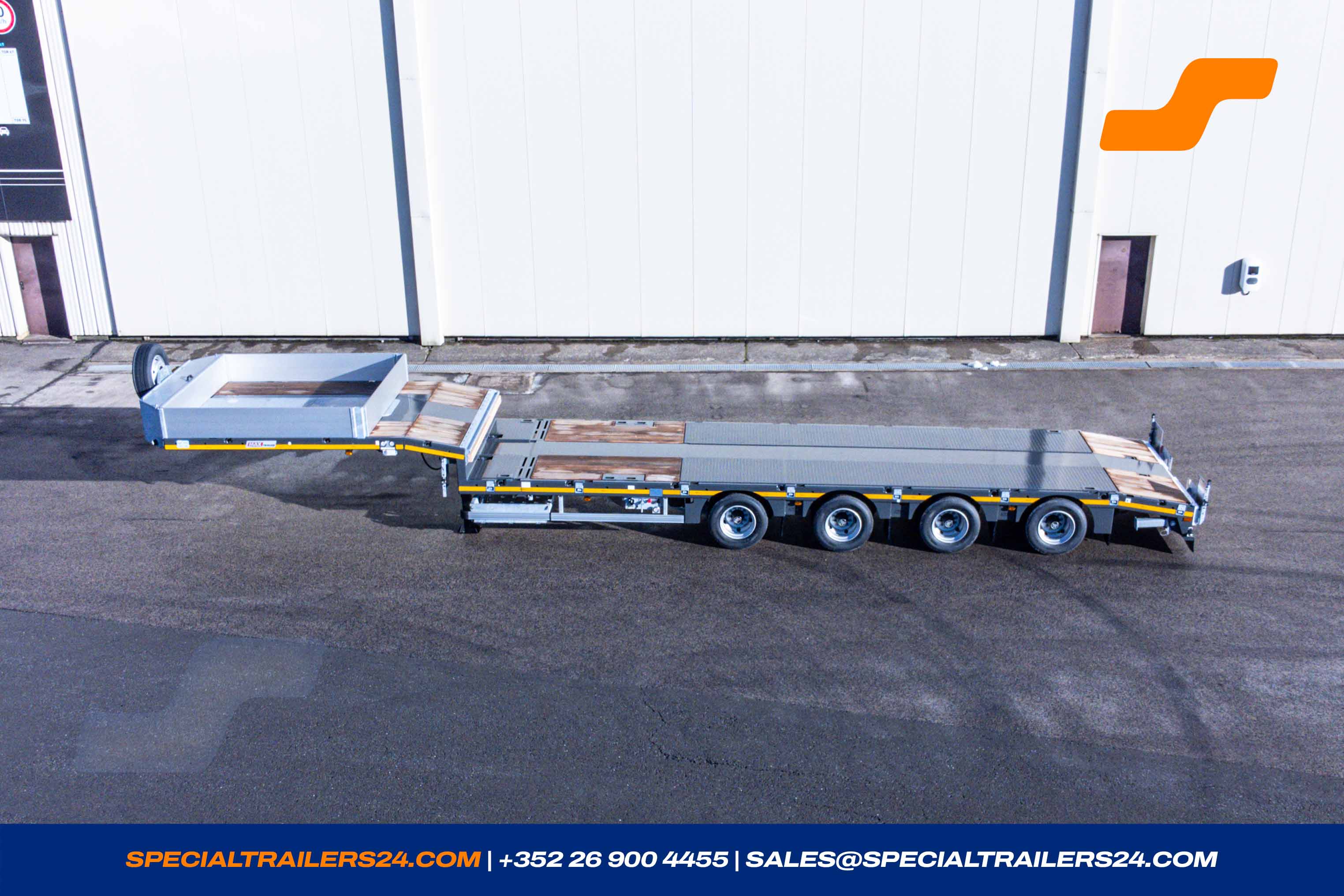 Low loader MAX Trailer MAX110 Vehicle for sale