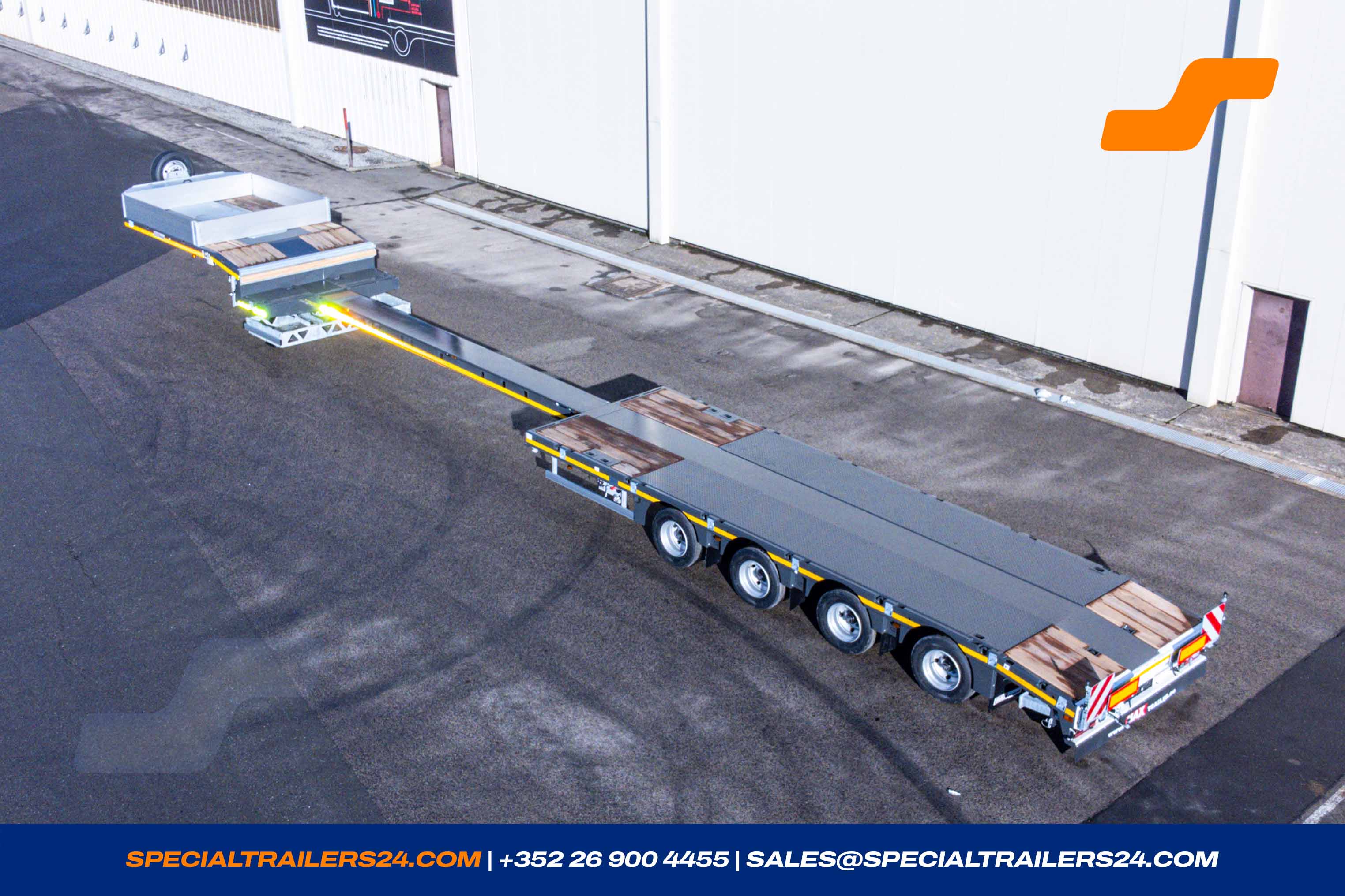 Low loader MAX Trailer MAX110 Vehicle for sale
