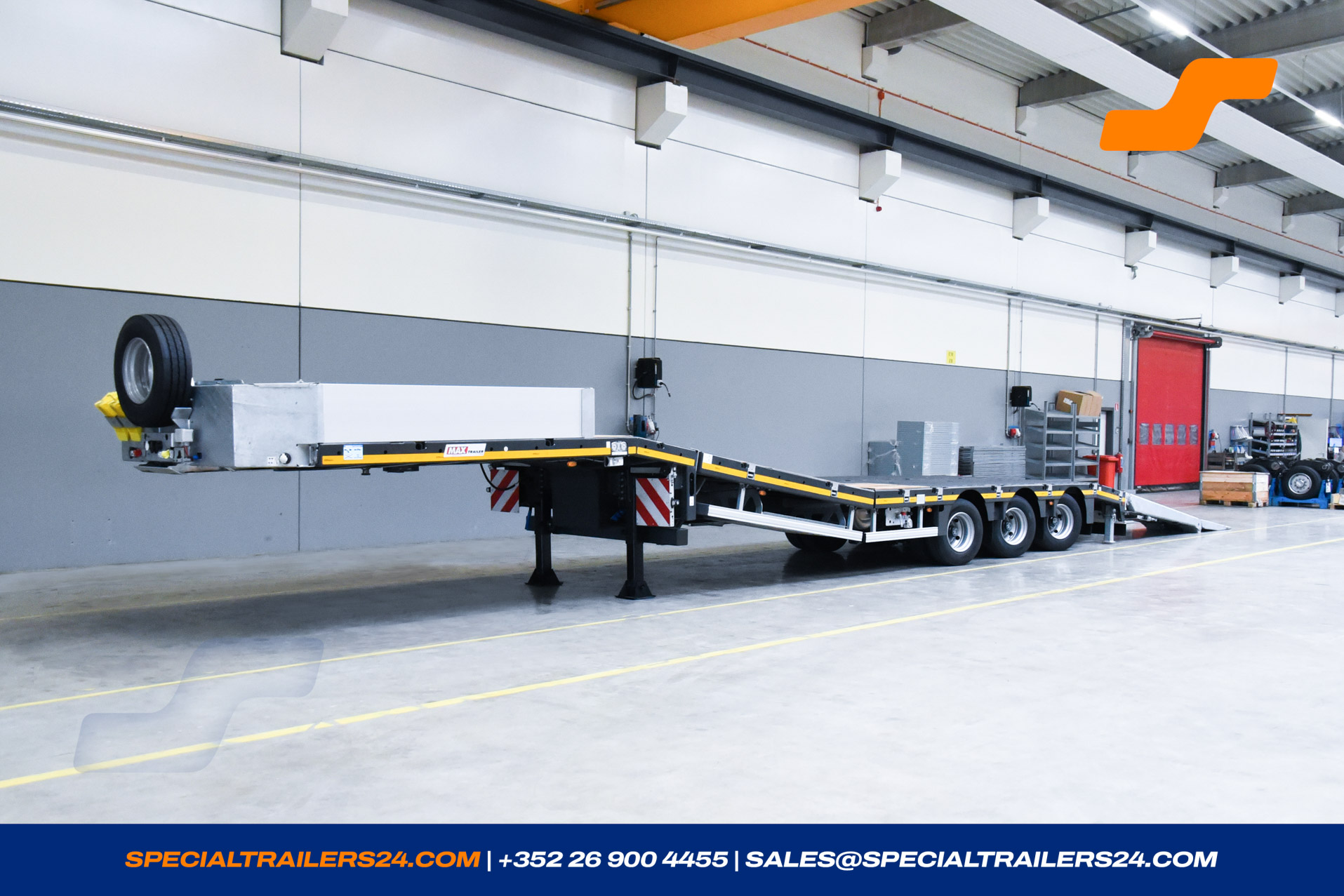 Low loader MAX Trailer MAX110 Vehicle for sale