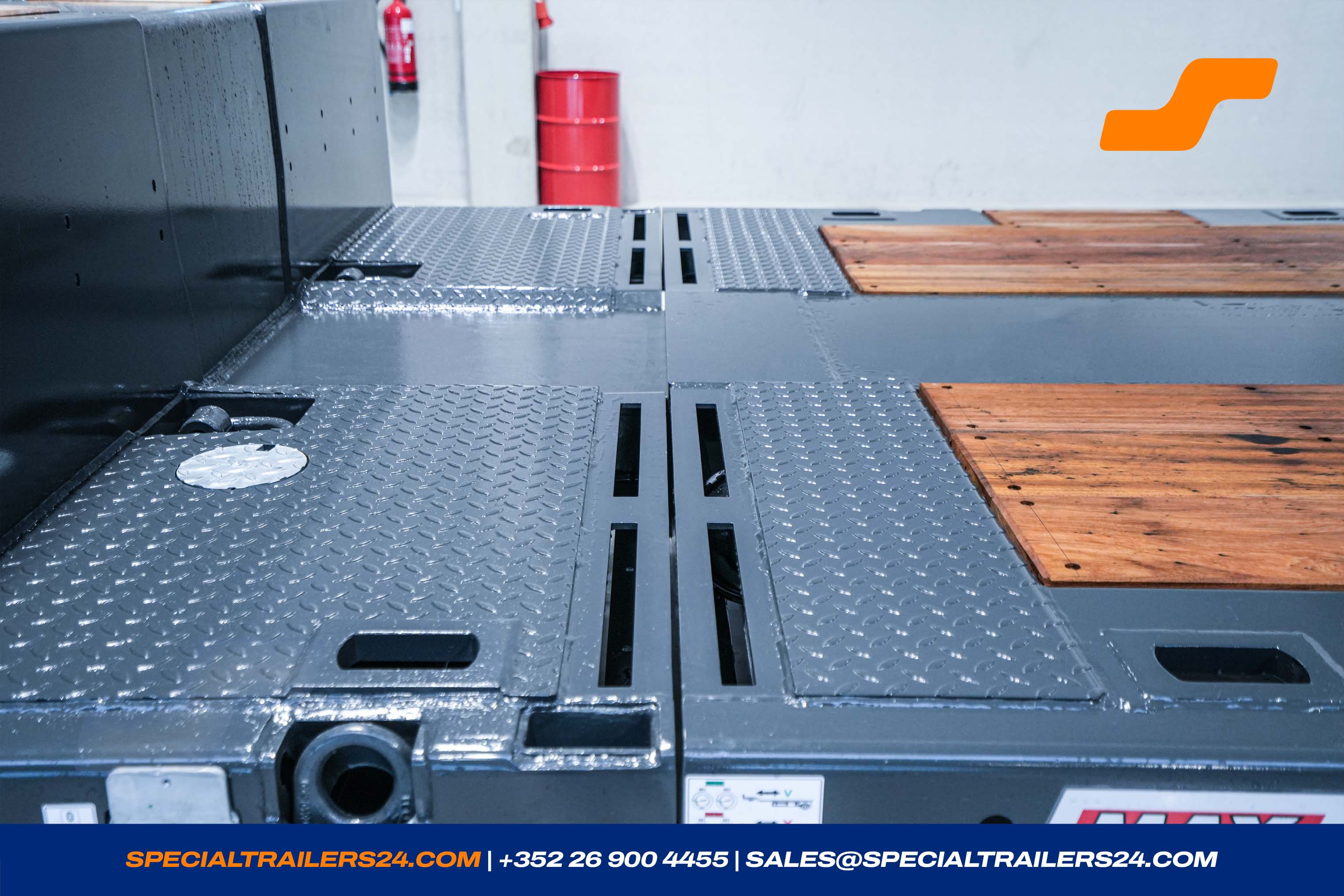 Semi-dieplader MAX Trailer MAX110 Voertuig te koop