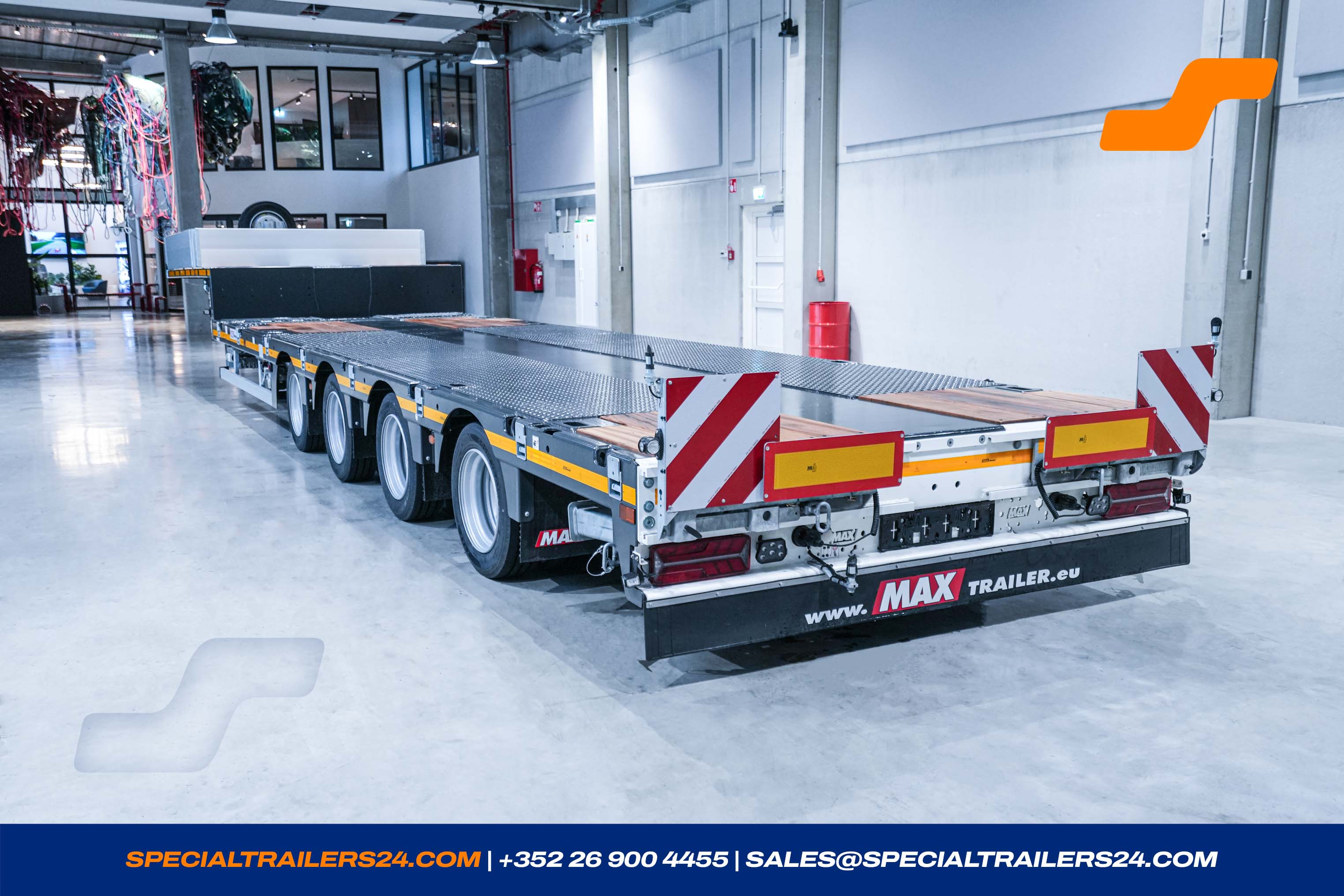 Semi-dieplader MAX Trailer MAX110 Voertuig te koop