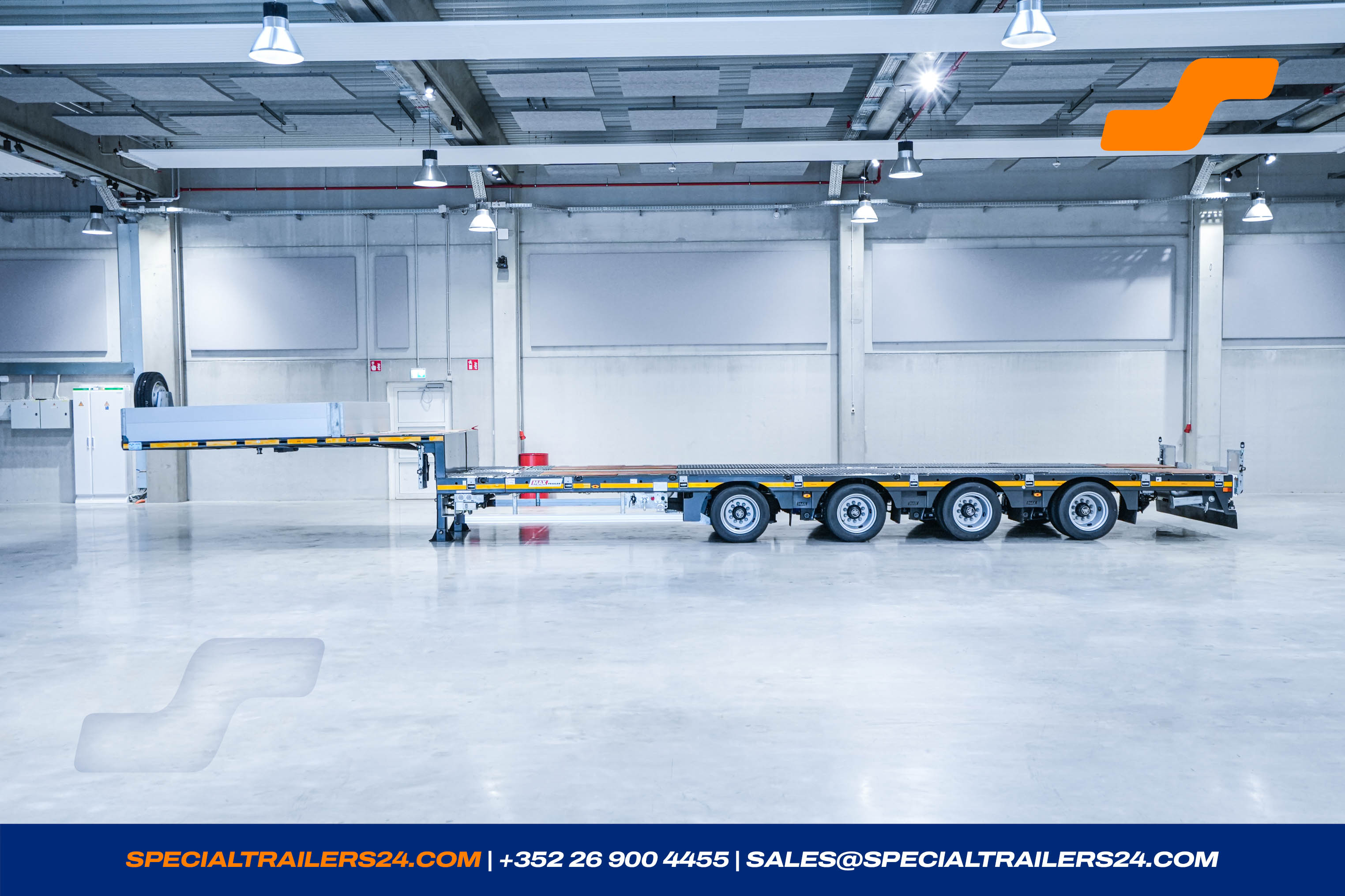 Semi-dieplader MAX Trailer MAX110 Voertuig te koop