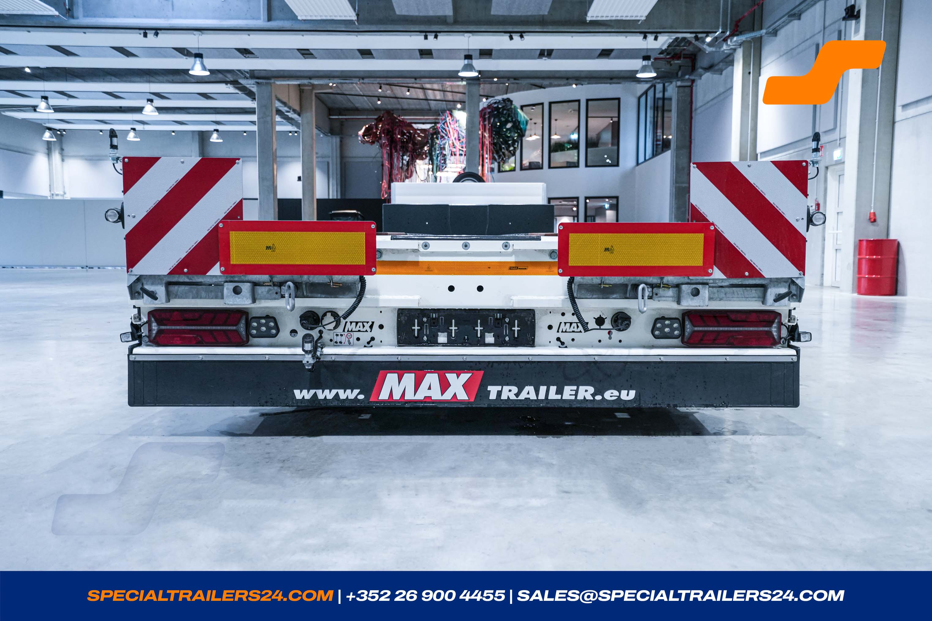 Semi-dieplader MAX Trailer MAX110 Voertuig te koop
