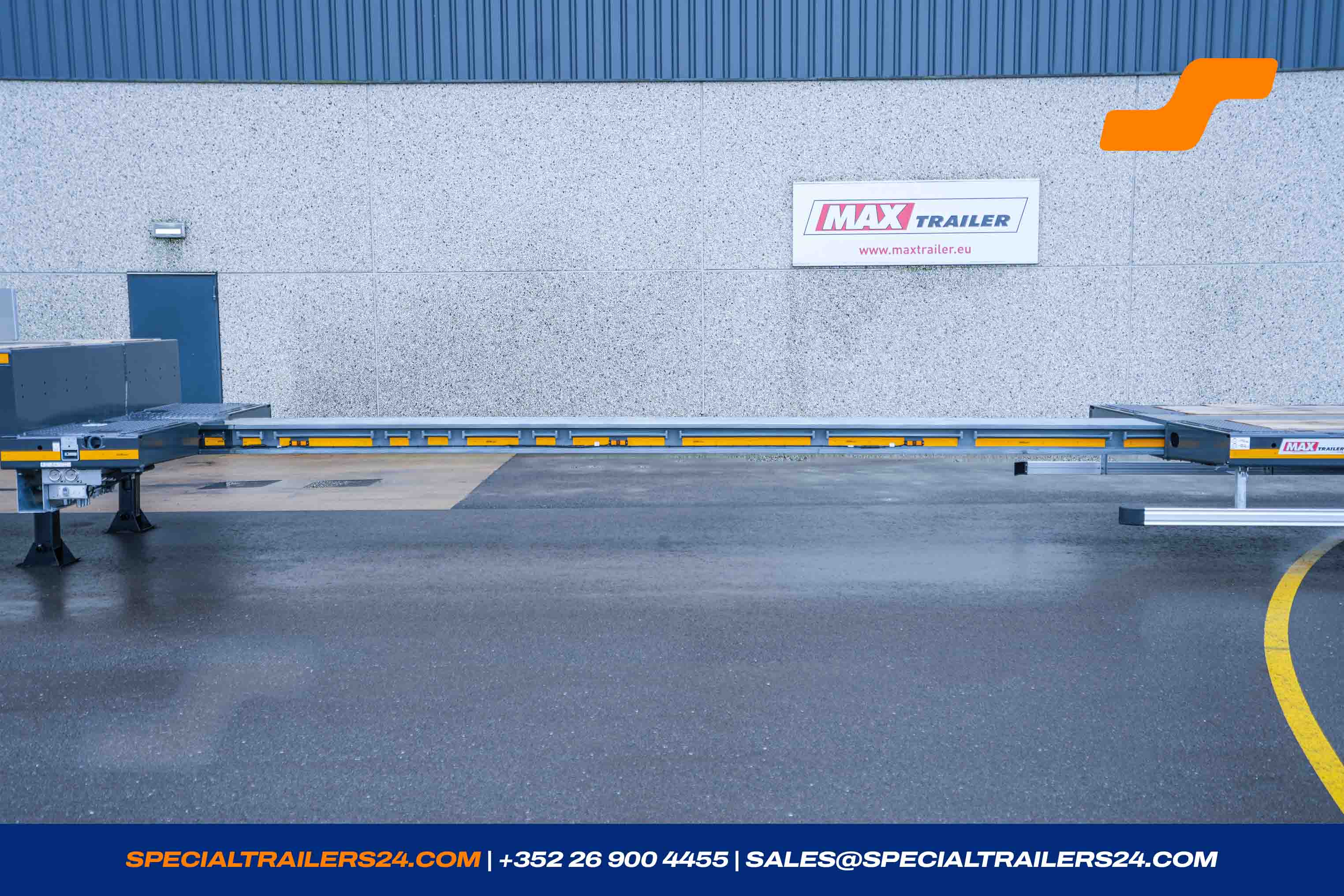 Semi-dieplader MAX Trailer MAX110 Voertuig te koop