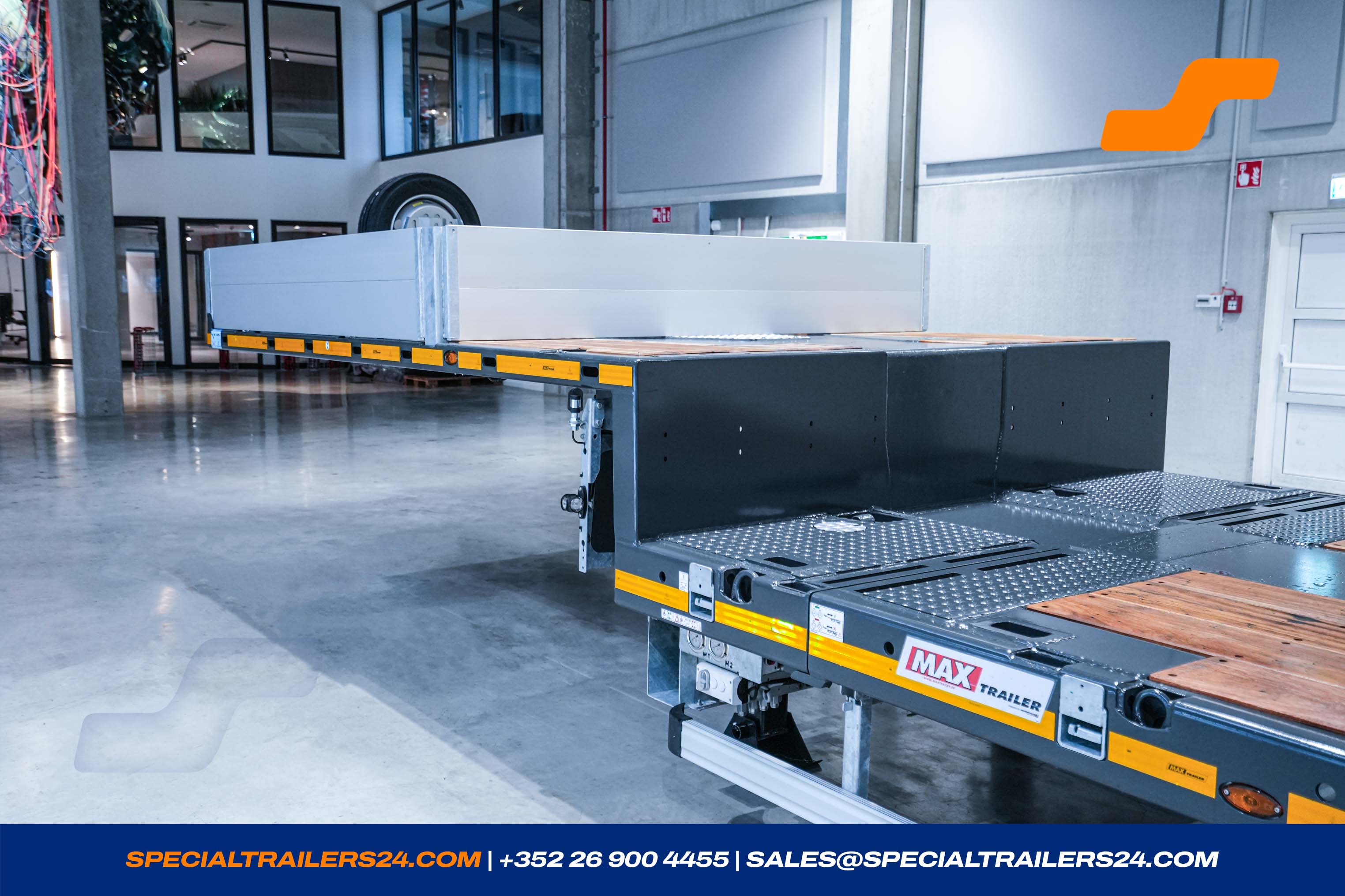 Semi-dieplader MAX Trailer MAX110 Voertuig te koop