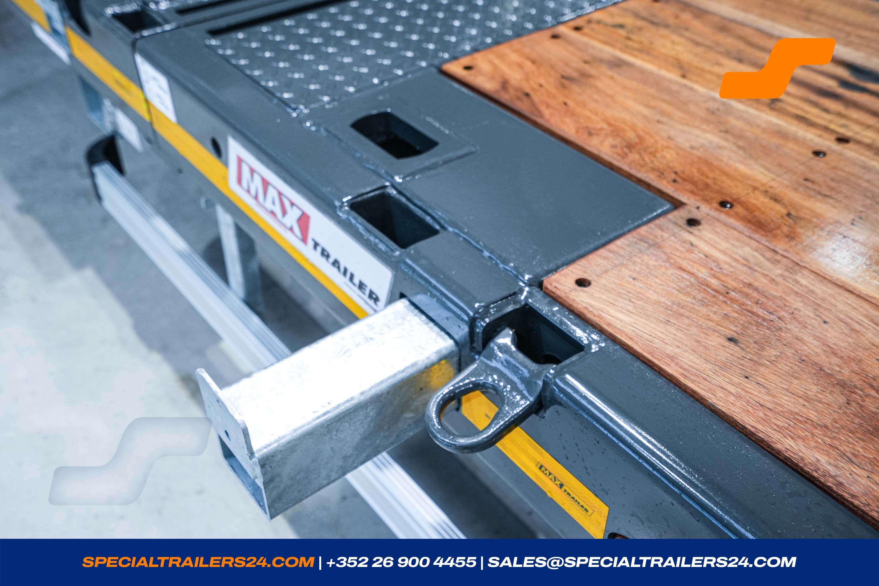 Semi-dieplader MAX Trailer MAX110 Voertuig te koop