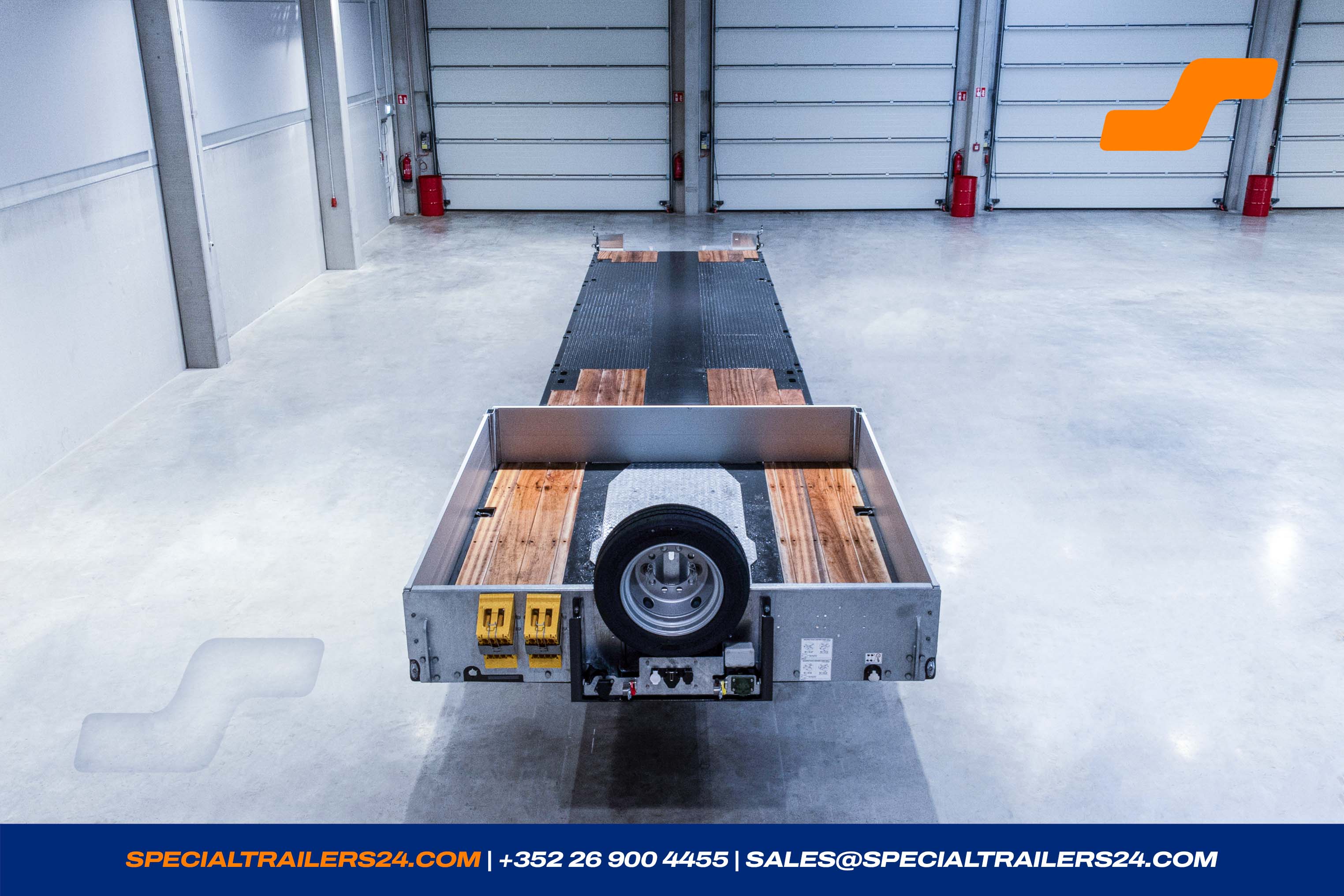 Semi-dieplader MAX Trailer MAX110 Voertuig te koop