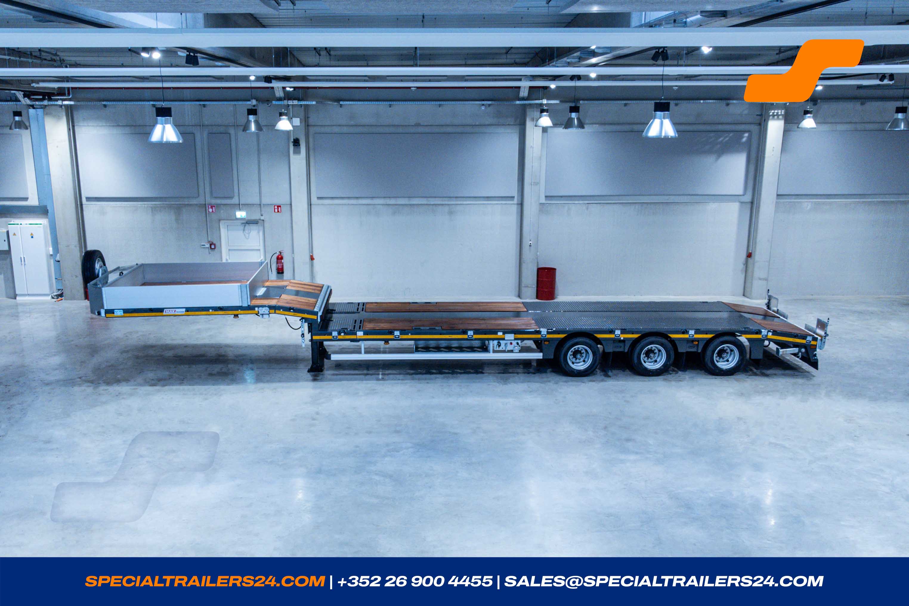 Low loader MAX Trailer MAX110 Vehicle for sale (image count prefix 3/39)