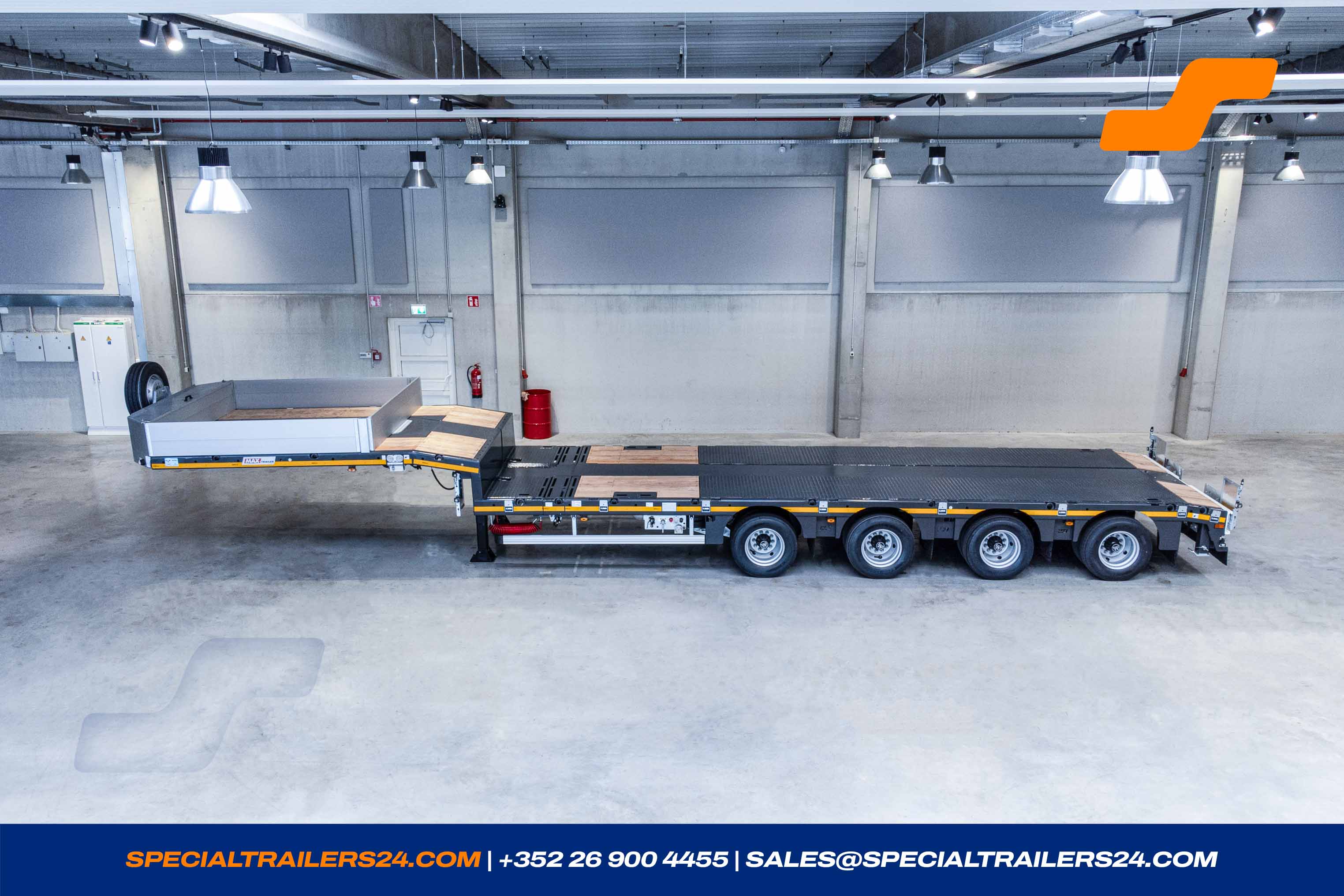 Low loader MAX Trailer MAX110 Vehicle for sale (image count prefix 3/41)