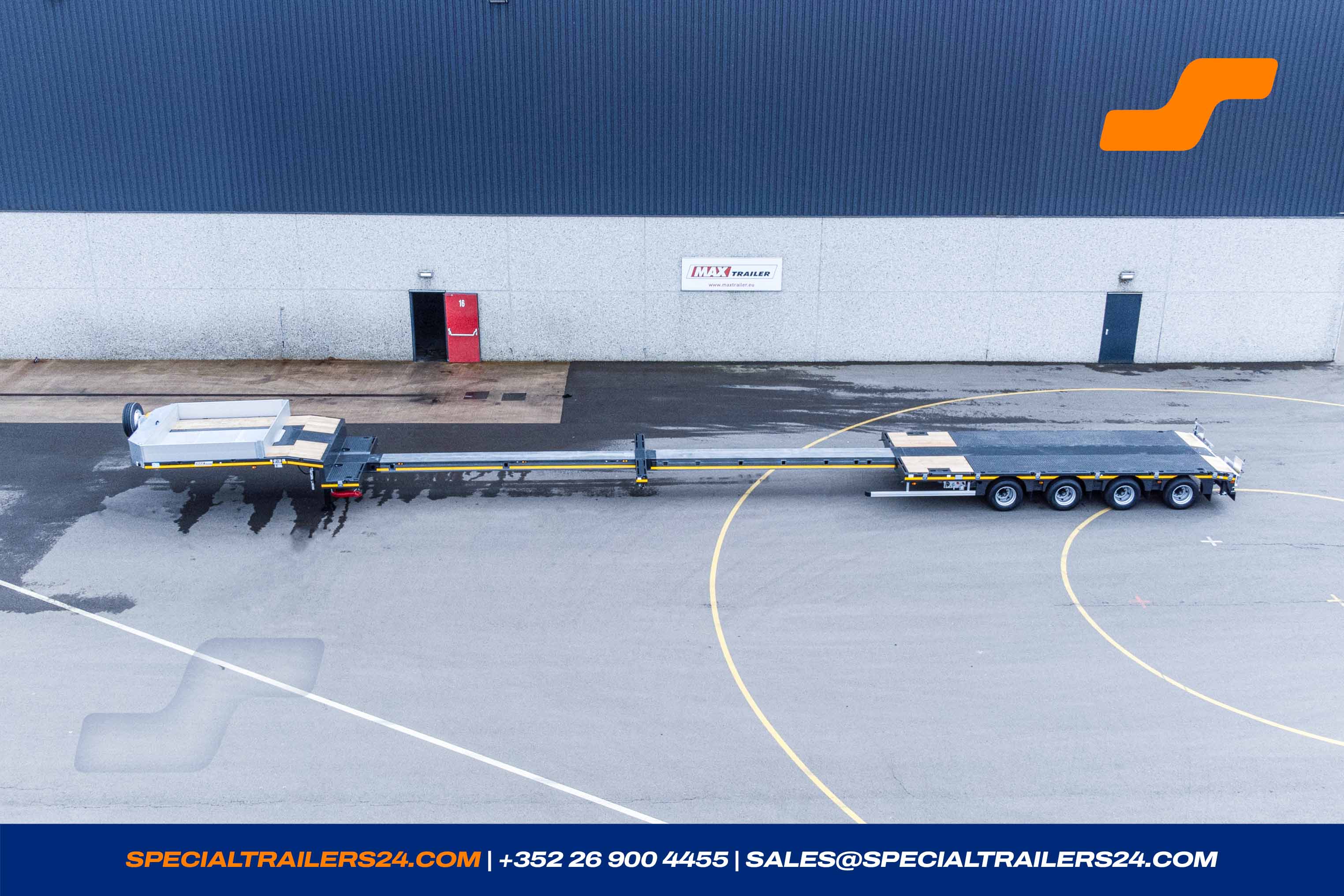 Low loader MAX Trailer MAX110 Vehicle for sale (image count prefix 4/41)