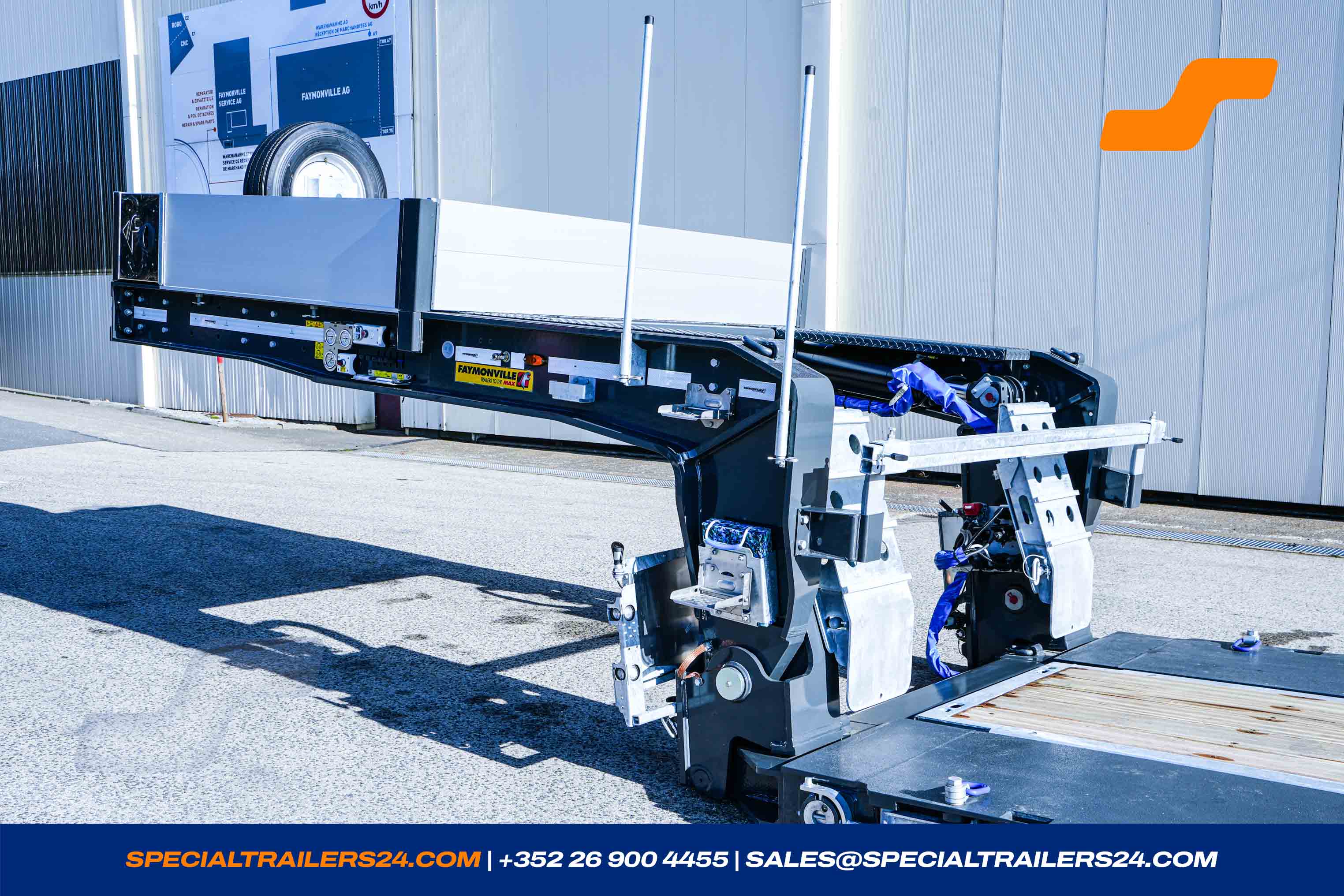 Lowbed trailer Faymonville MegaMAX Vehicle for sale