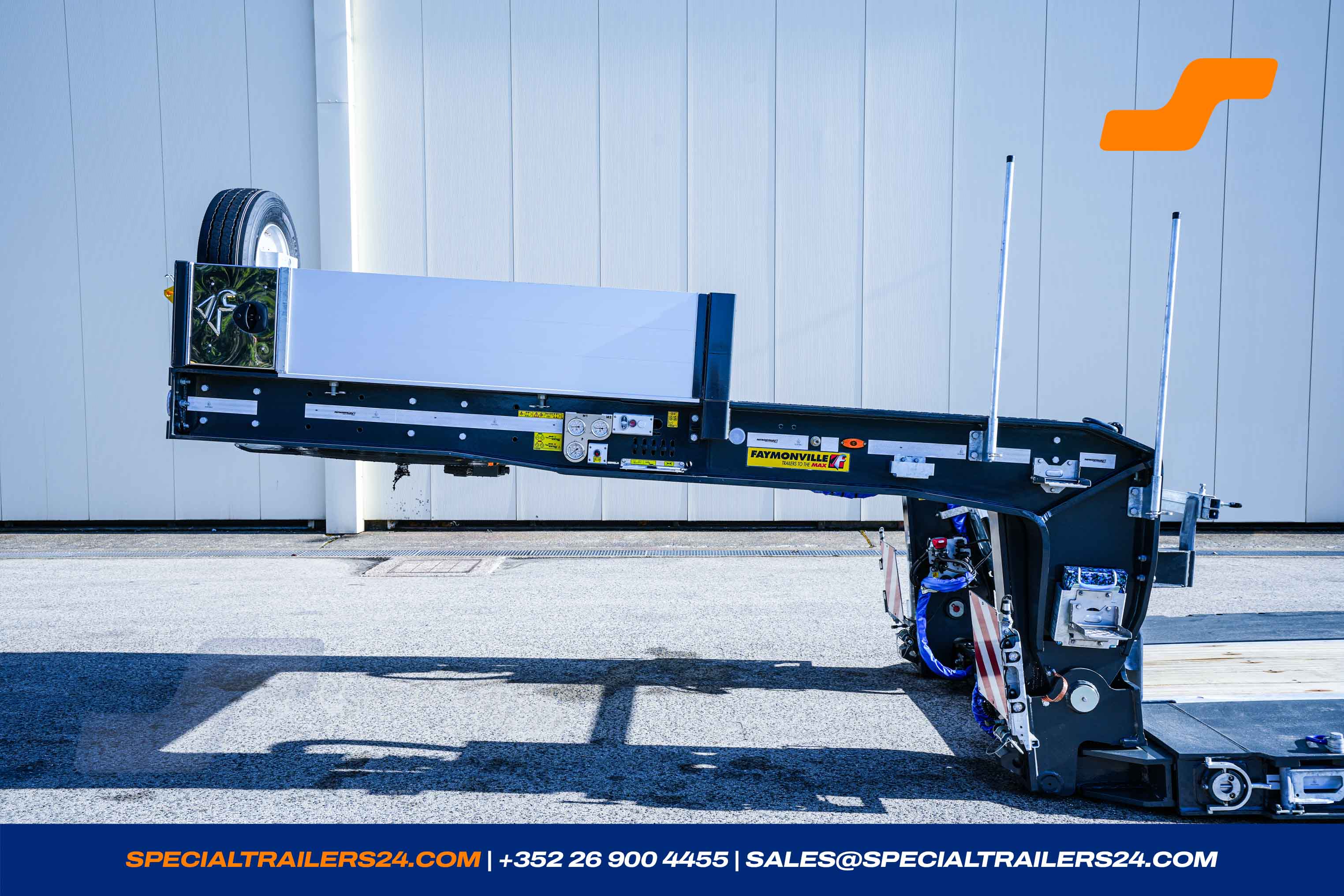 Lowbed trailer Faymonville MegaMAX Vehicle for sale