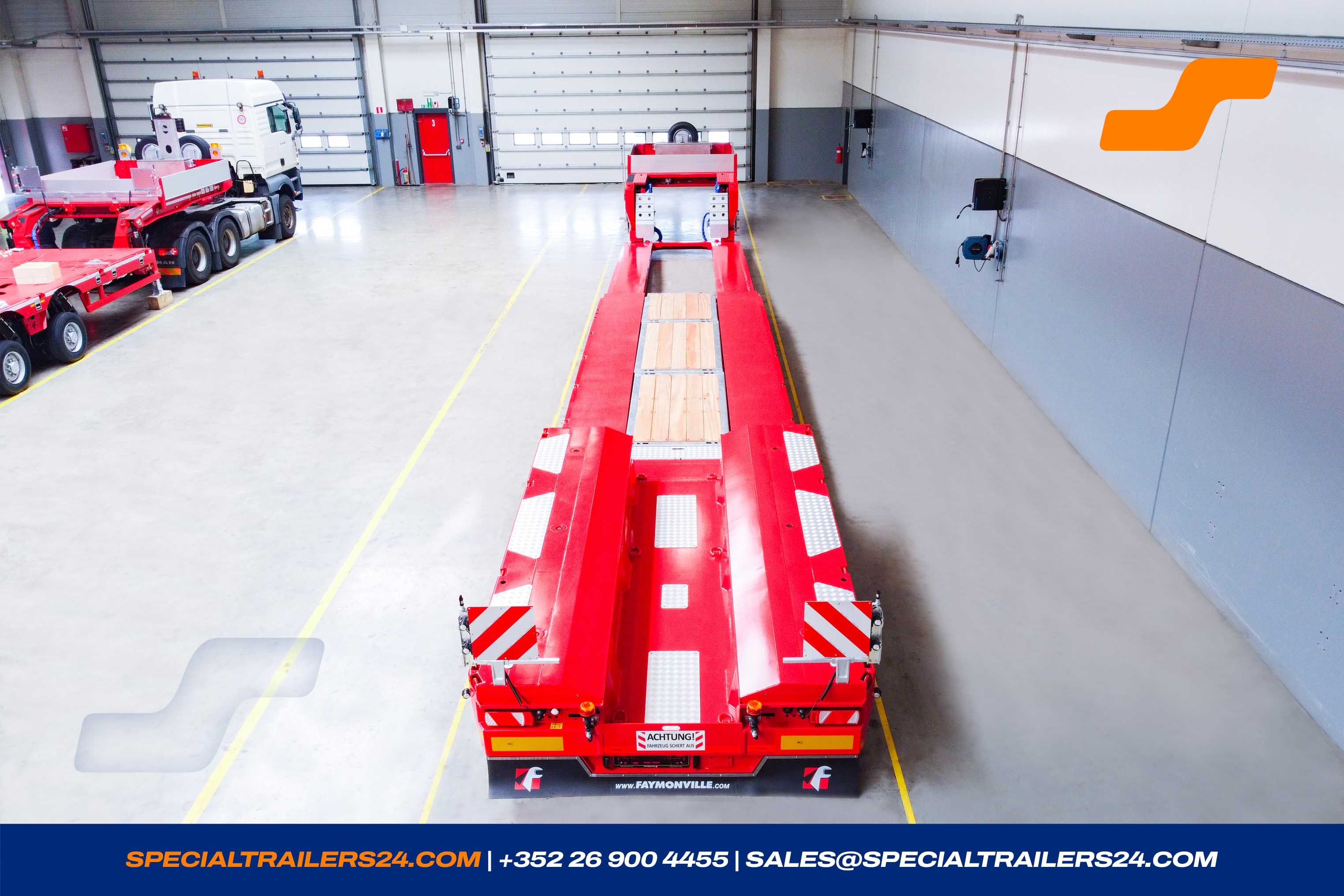 Lowbed trailer Faymonville MegaMAX Vehicle for sale