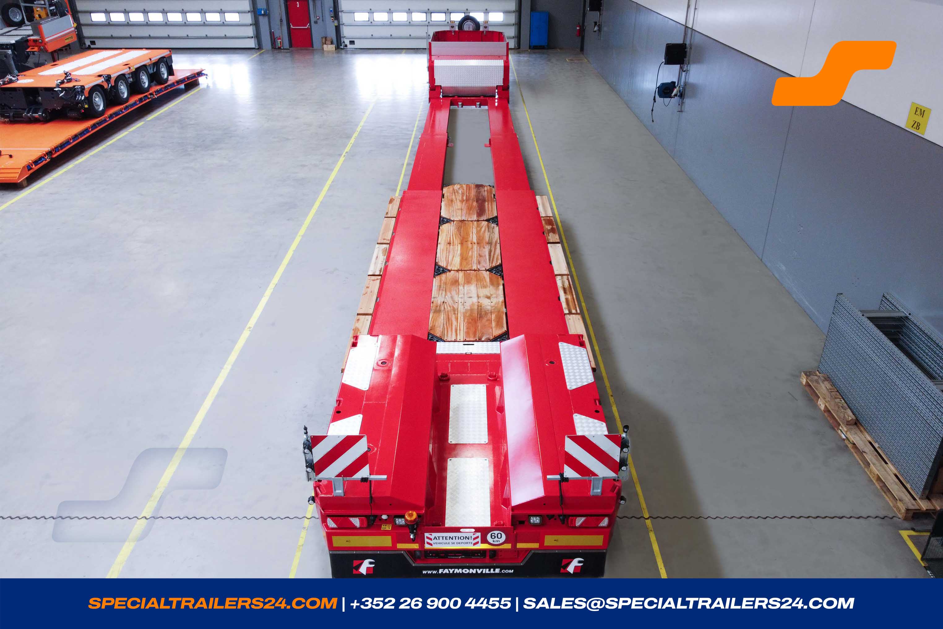 Lowbed trailer Faymonville MegaMAX Vehicle for sale