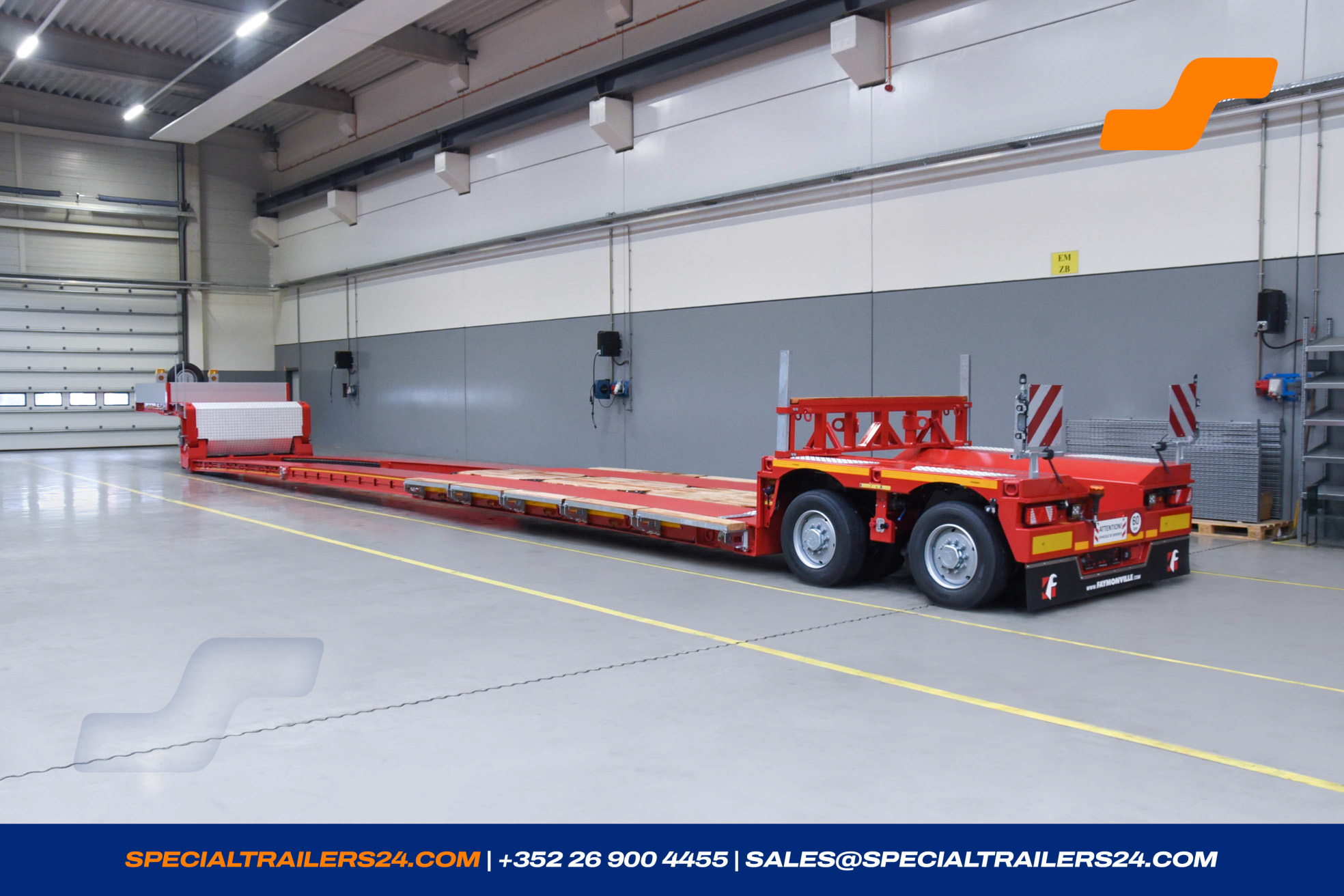 Lowbed trailer Faymonville MegaMAX Vehicle for sale (image count prefix 41/43)