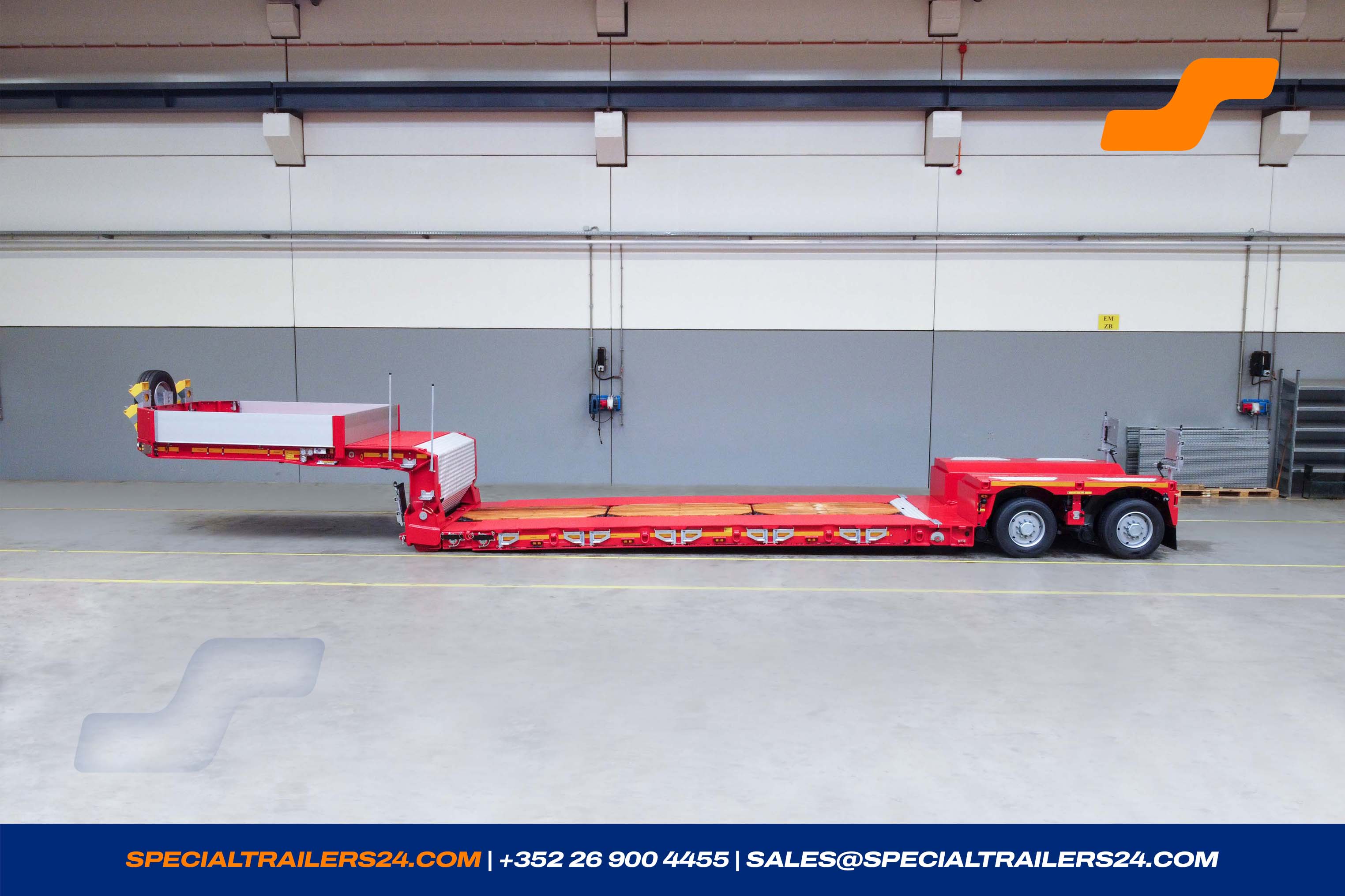 Lowbed trailer Faymonville MegaMAX Vehicle for sale (image count prefix 2/43)