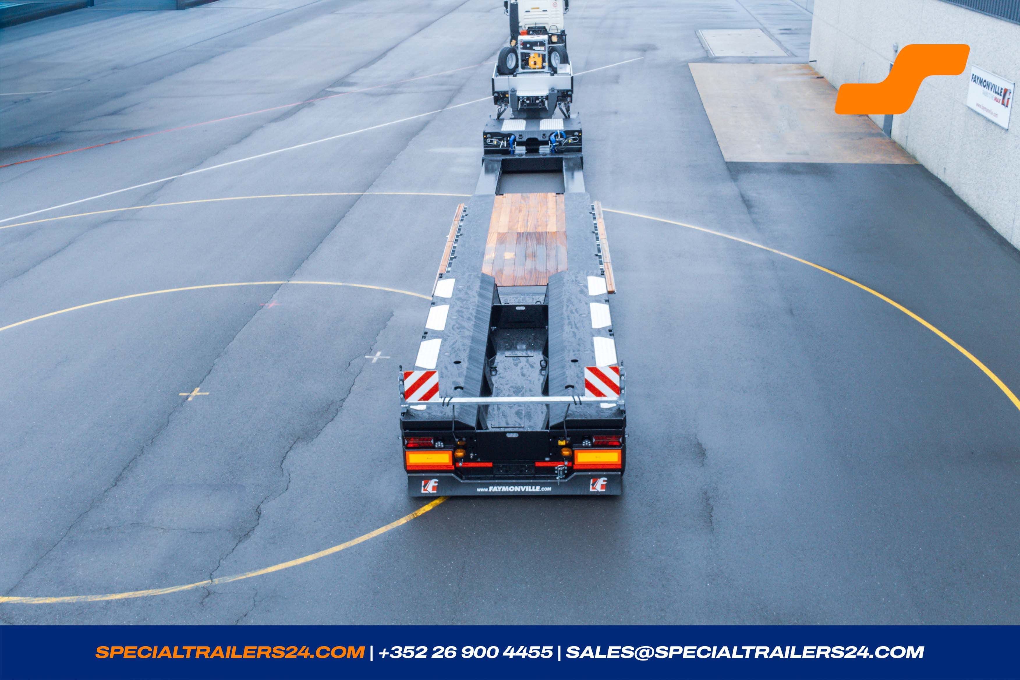 Lowbed trailer Faymonville VarioMAX (OLD) Vehicle for sale