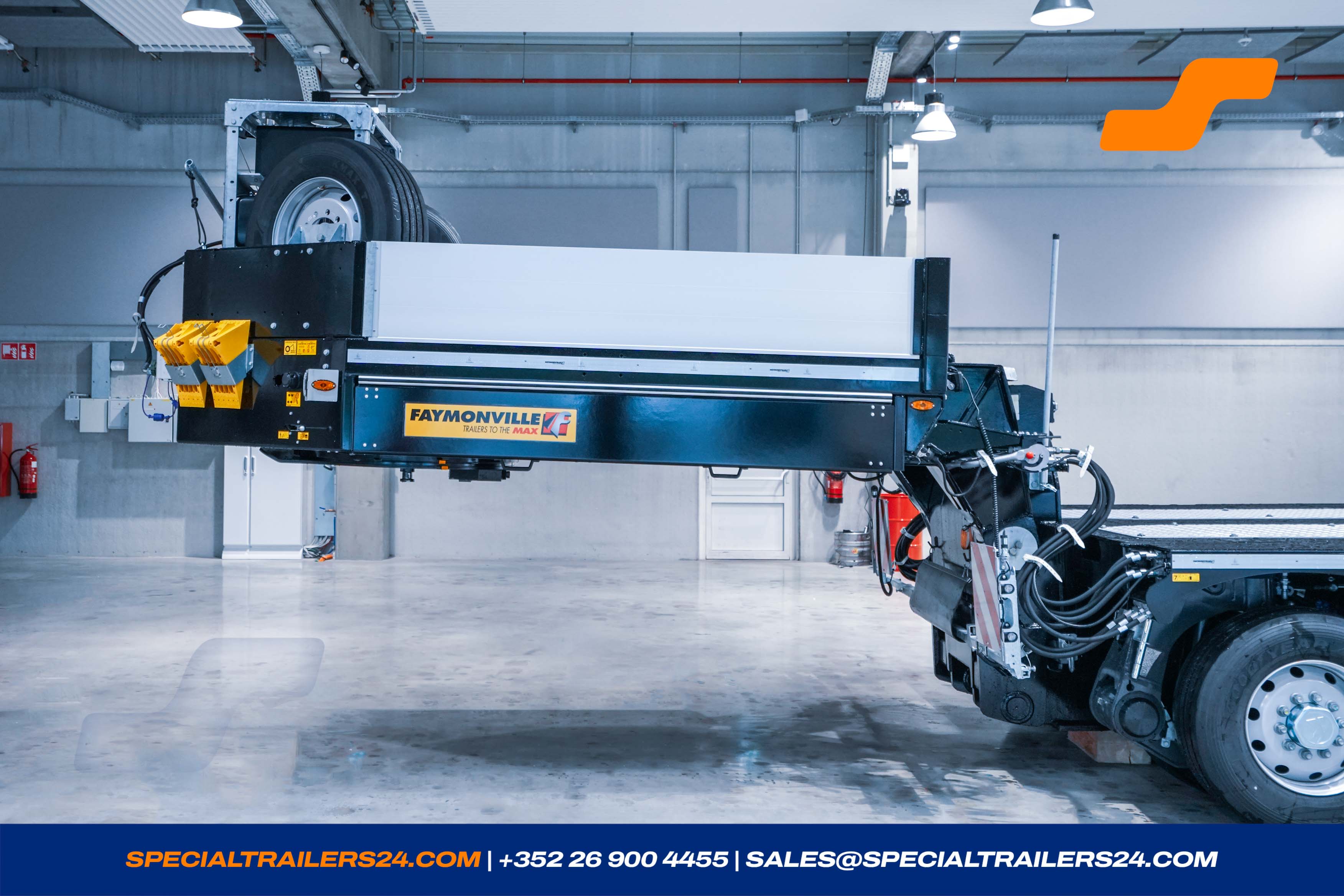 Lowbed trailer Faymonville VarioMAX (OLD) Vehicle for sale