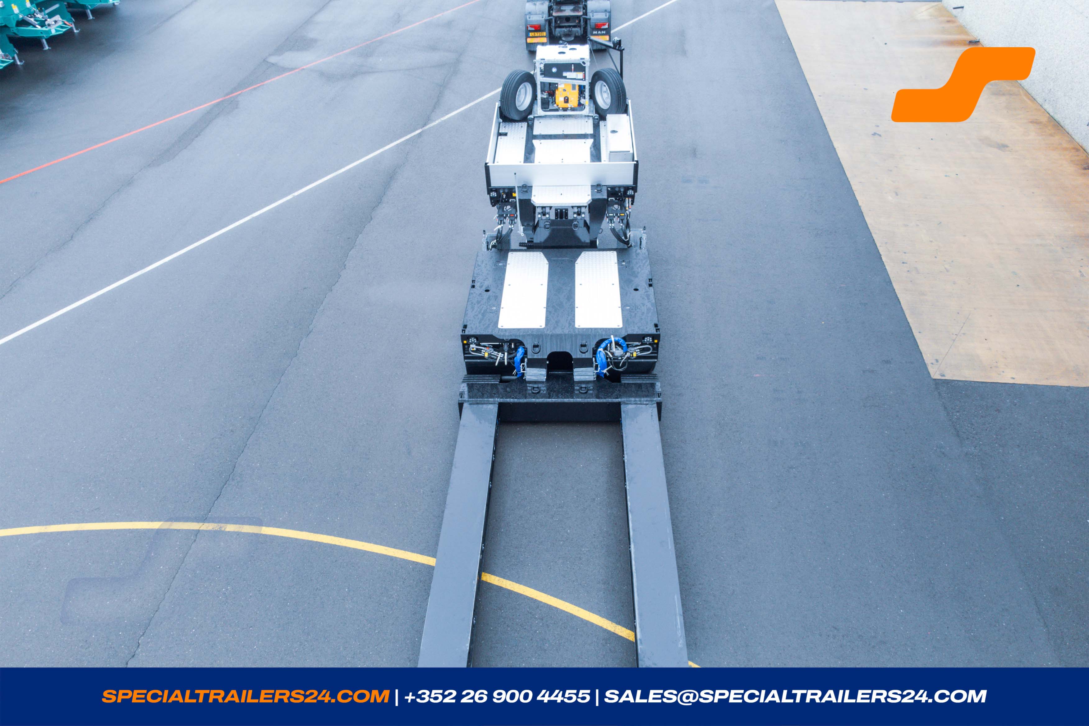 Lowbed trailer Faymonville VarioMAX (OLD) Vehicle for sale